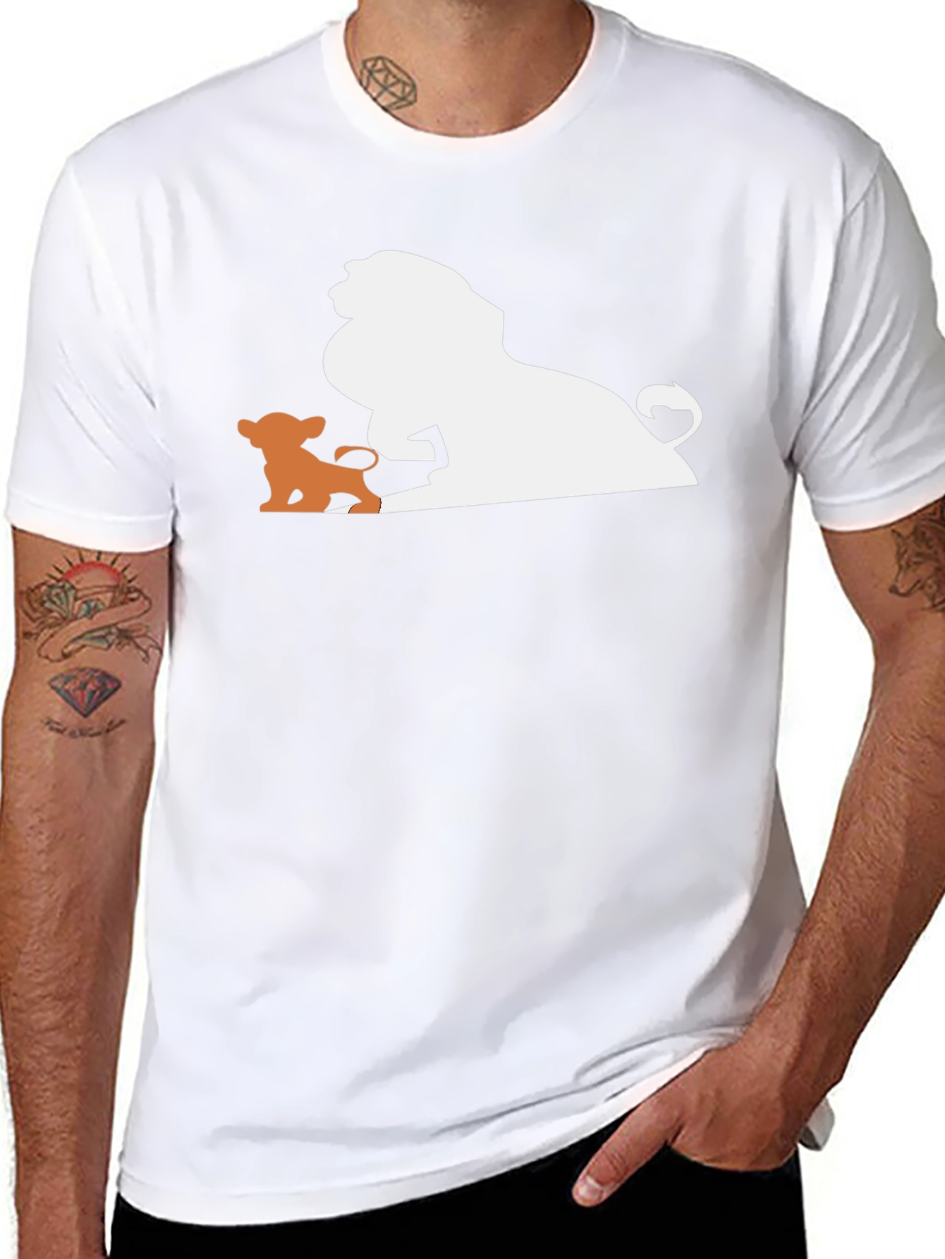 Lion King Silhouette T-Shirt