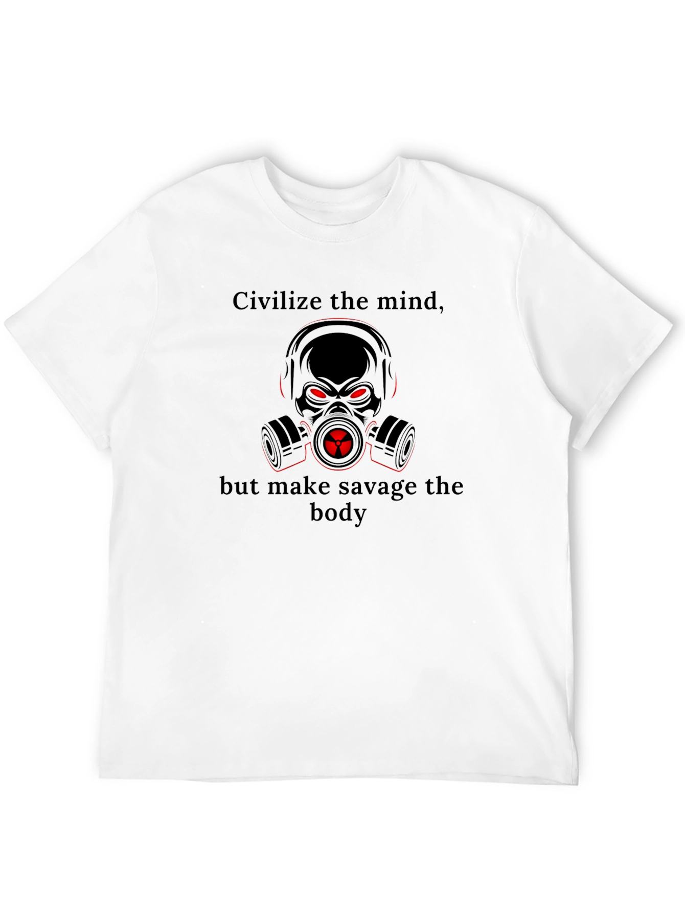 Civilize the Mind Graphic T-Shirt