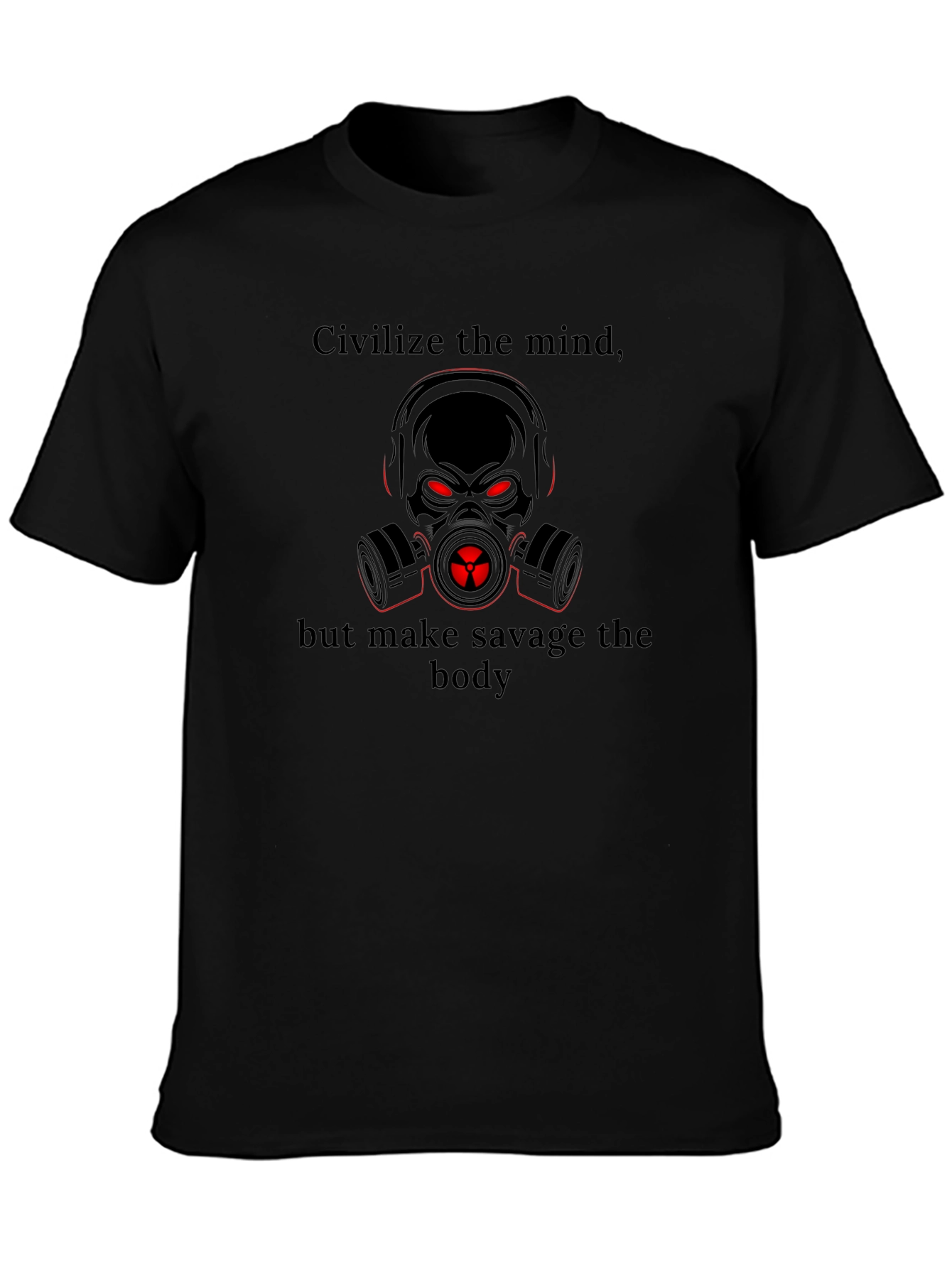 Civilize the Mind Graphic T-Shirt