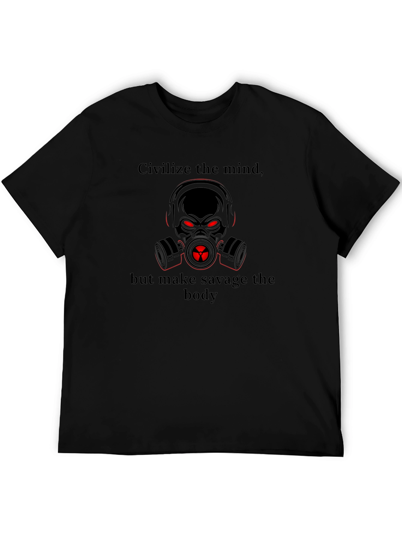 Civilize the Mind Graphic T-Shirt