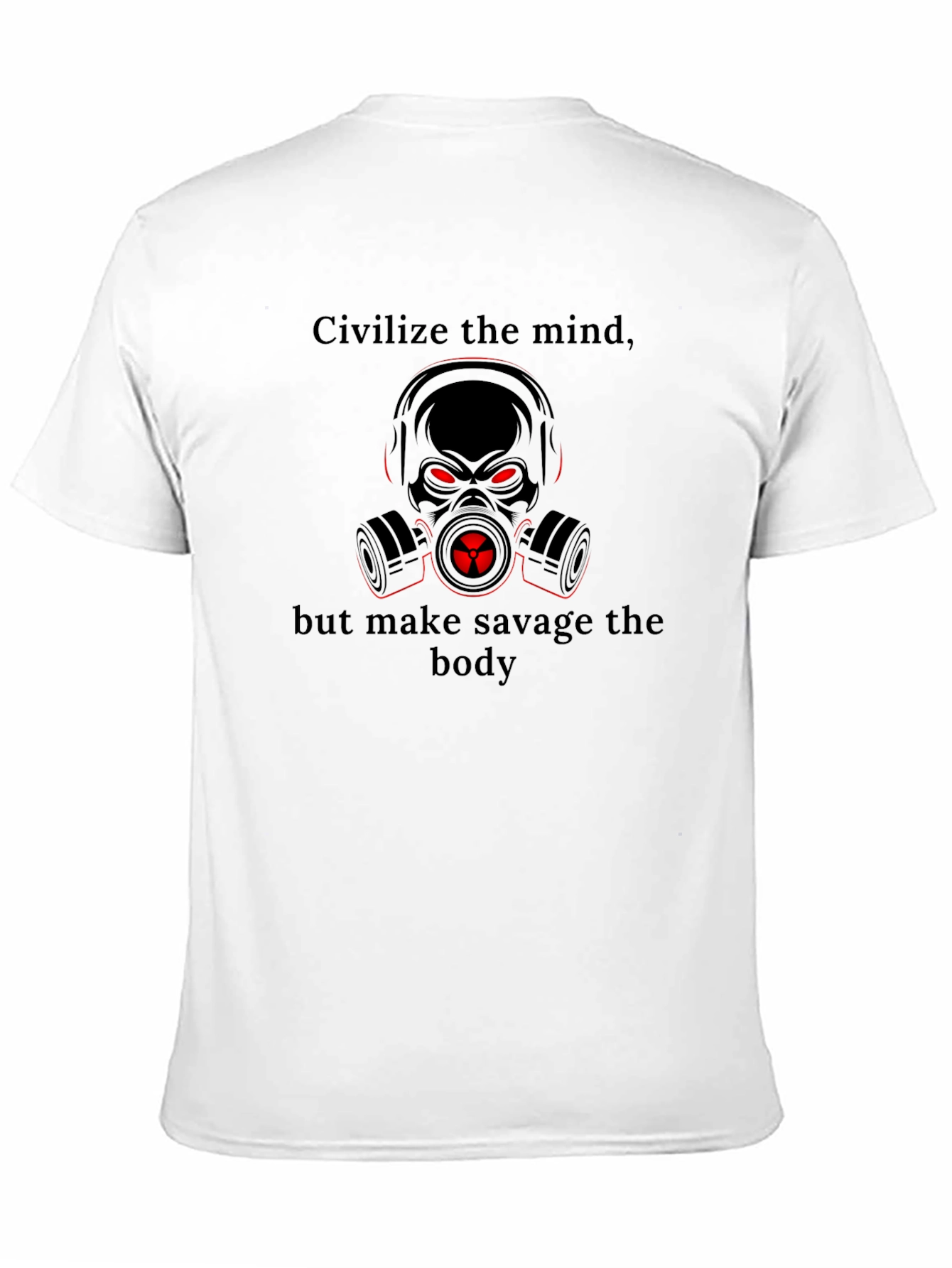 Civilize the Mind Graphic T-Shirt