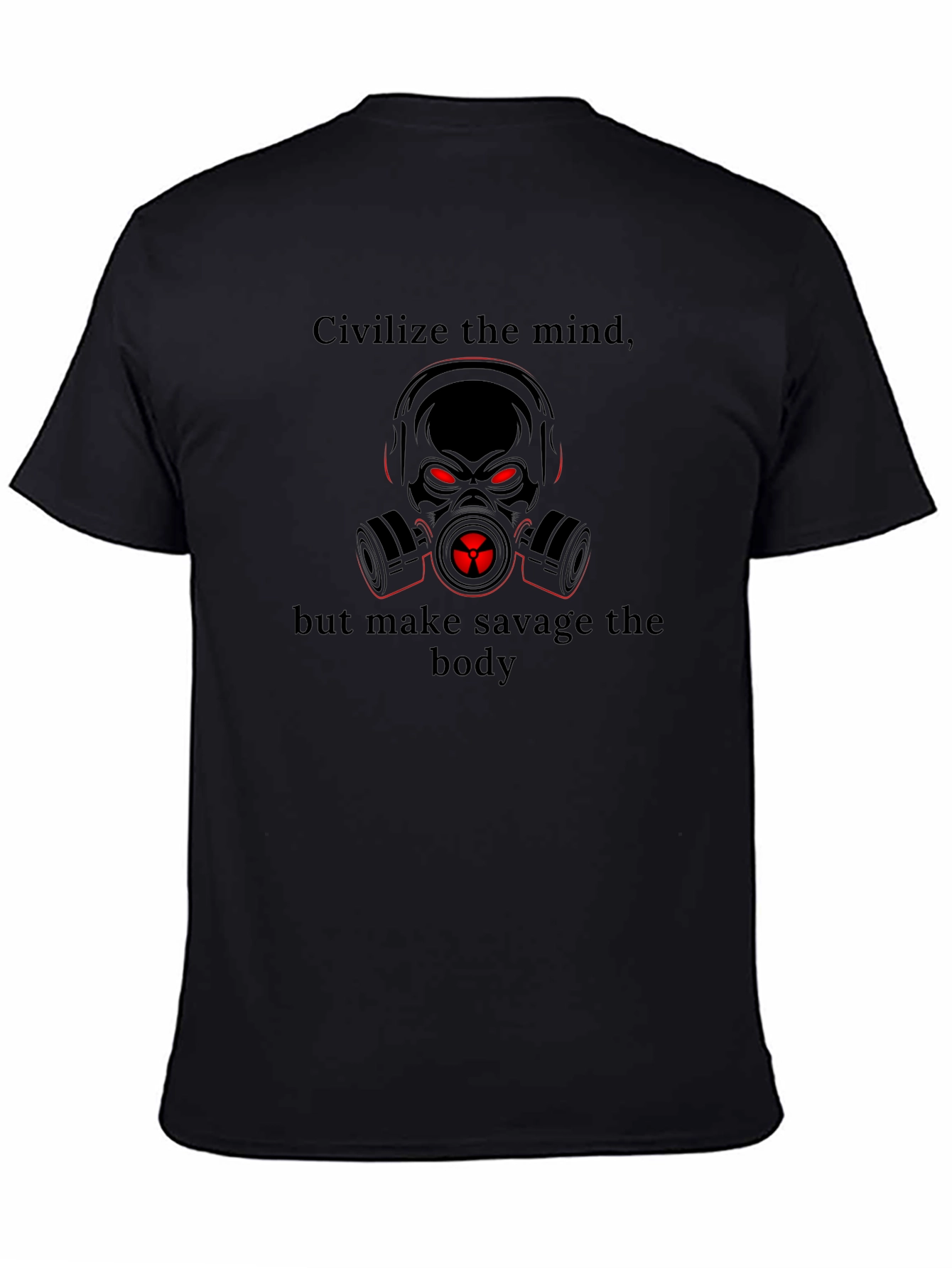 Civilize the Mind Graphic T-Shirt