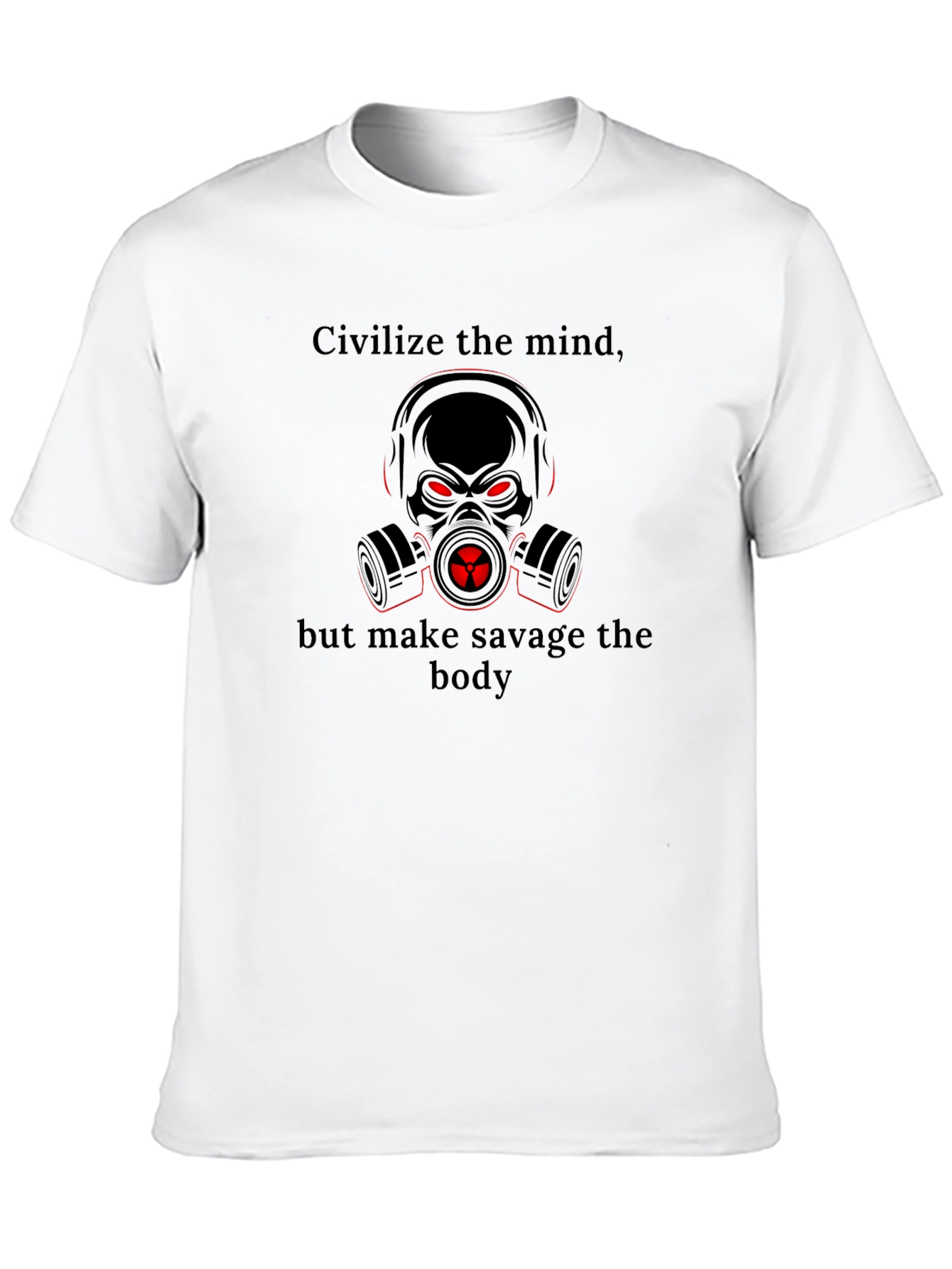 Civilize the Mind Graphic T-Shirt