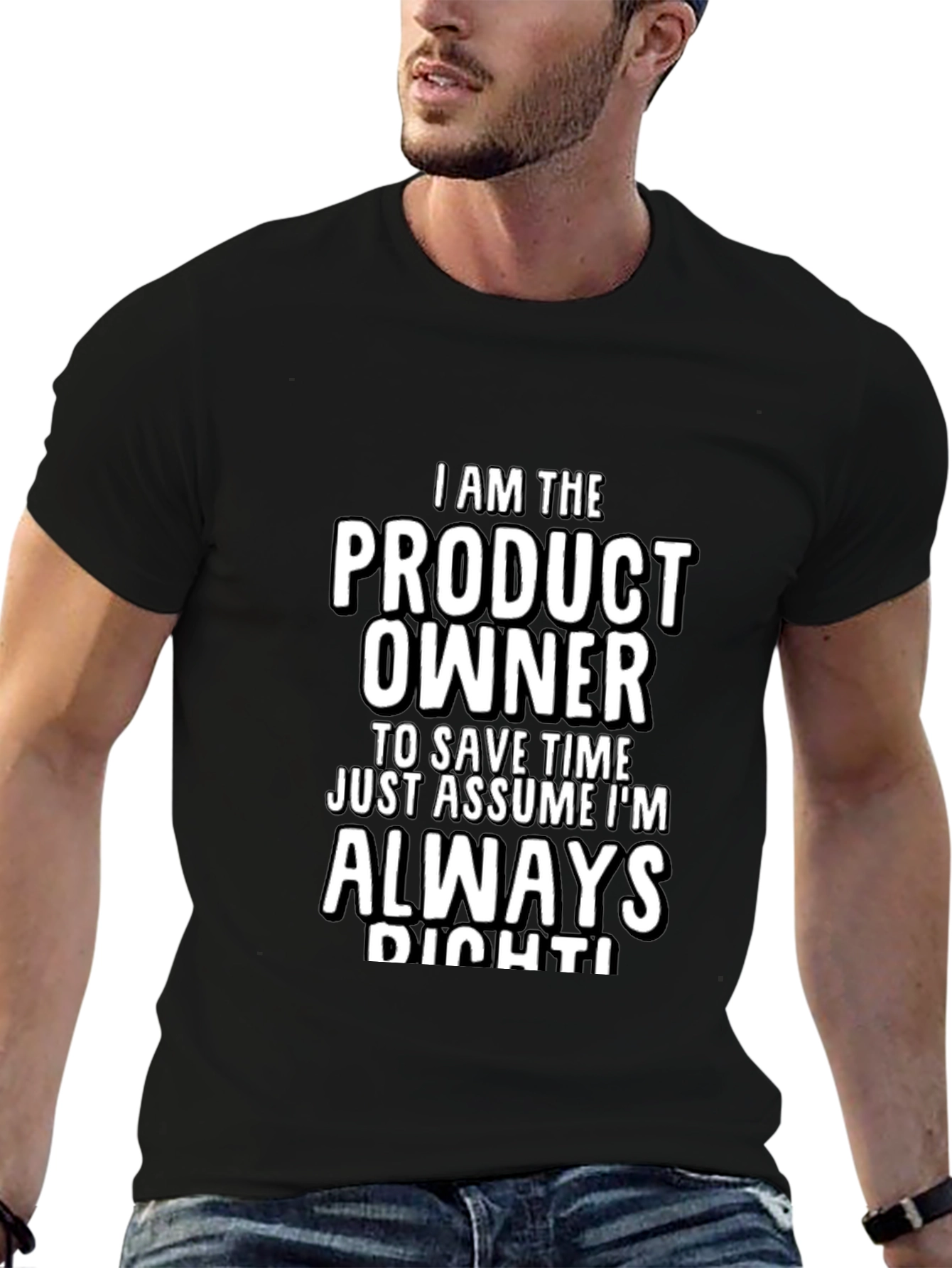 Product Owner Always Right T-Shirt