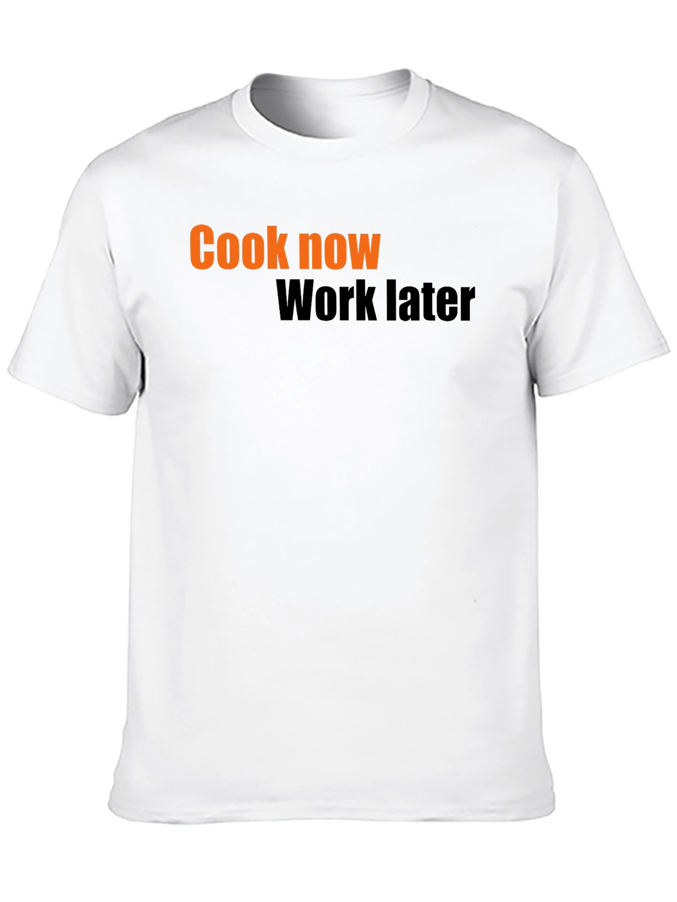 Cook Now Work Later Graphic Tee