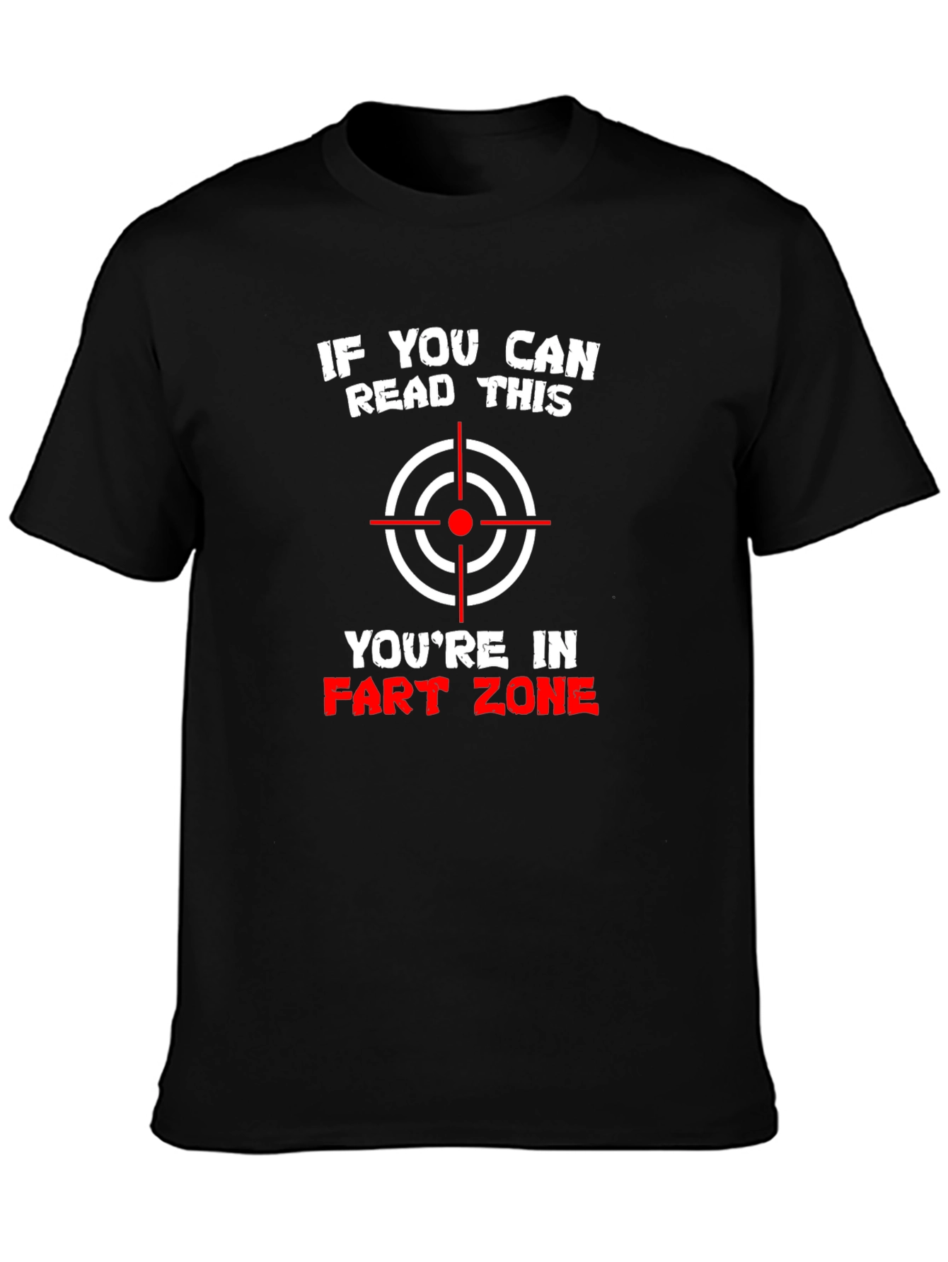 Fart Zone Graphic Tee - Funny Novelty Shirt