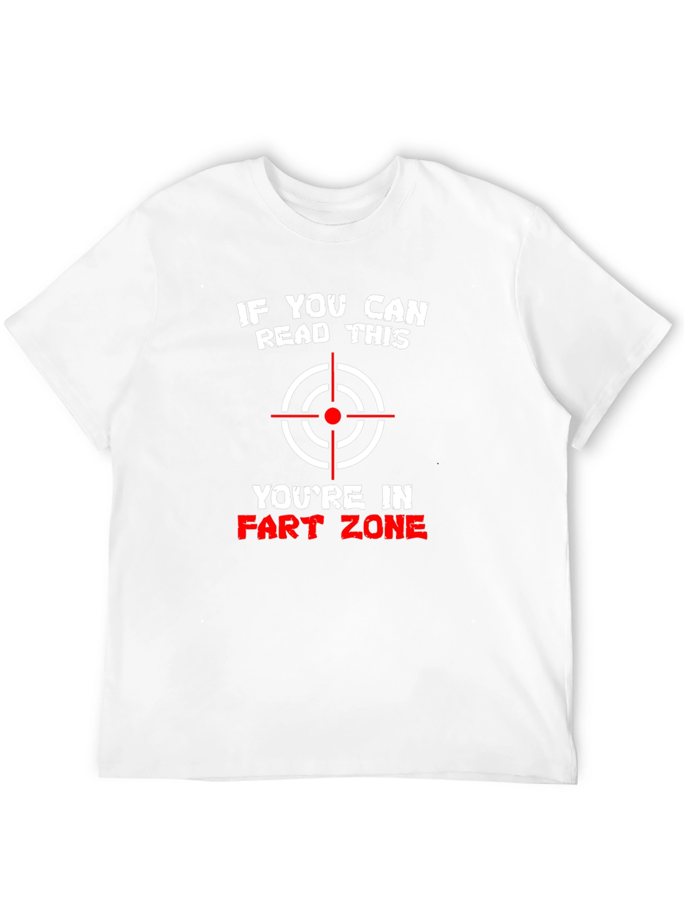 Fart Zone Graphic Tee - Funny Novelty Shirt