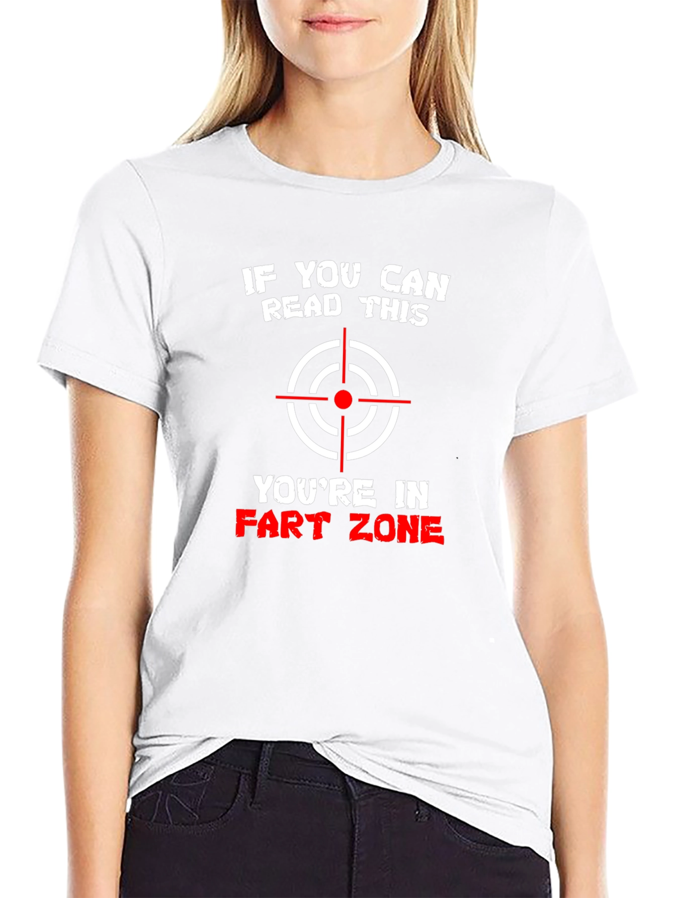 Fart Zone Graphic Tee - Funny Novelty Shirt