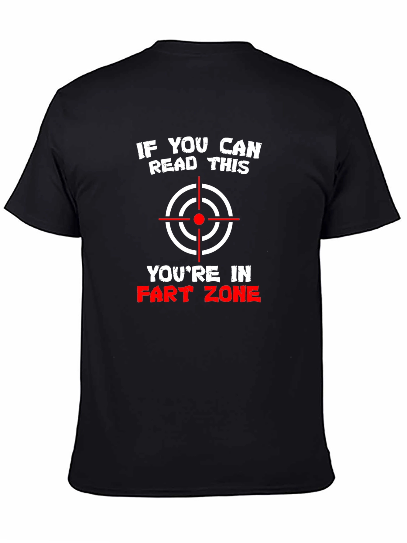 Fart Zone Graphic Tee - Funny Novelty Shirt
