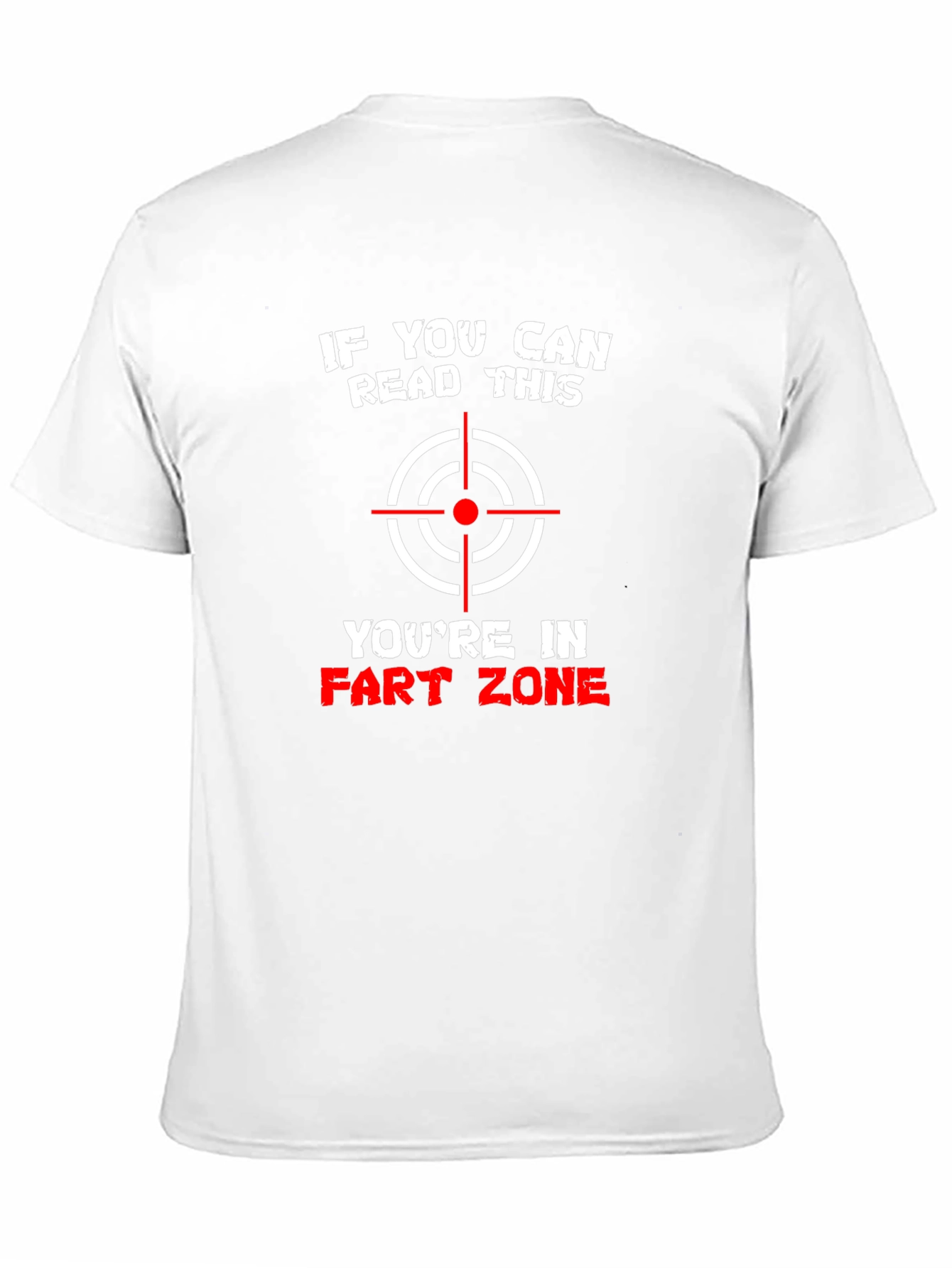 Fart Zone Graphic Tee - Funny Novelty Shirt
