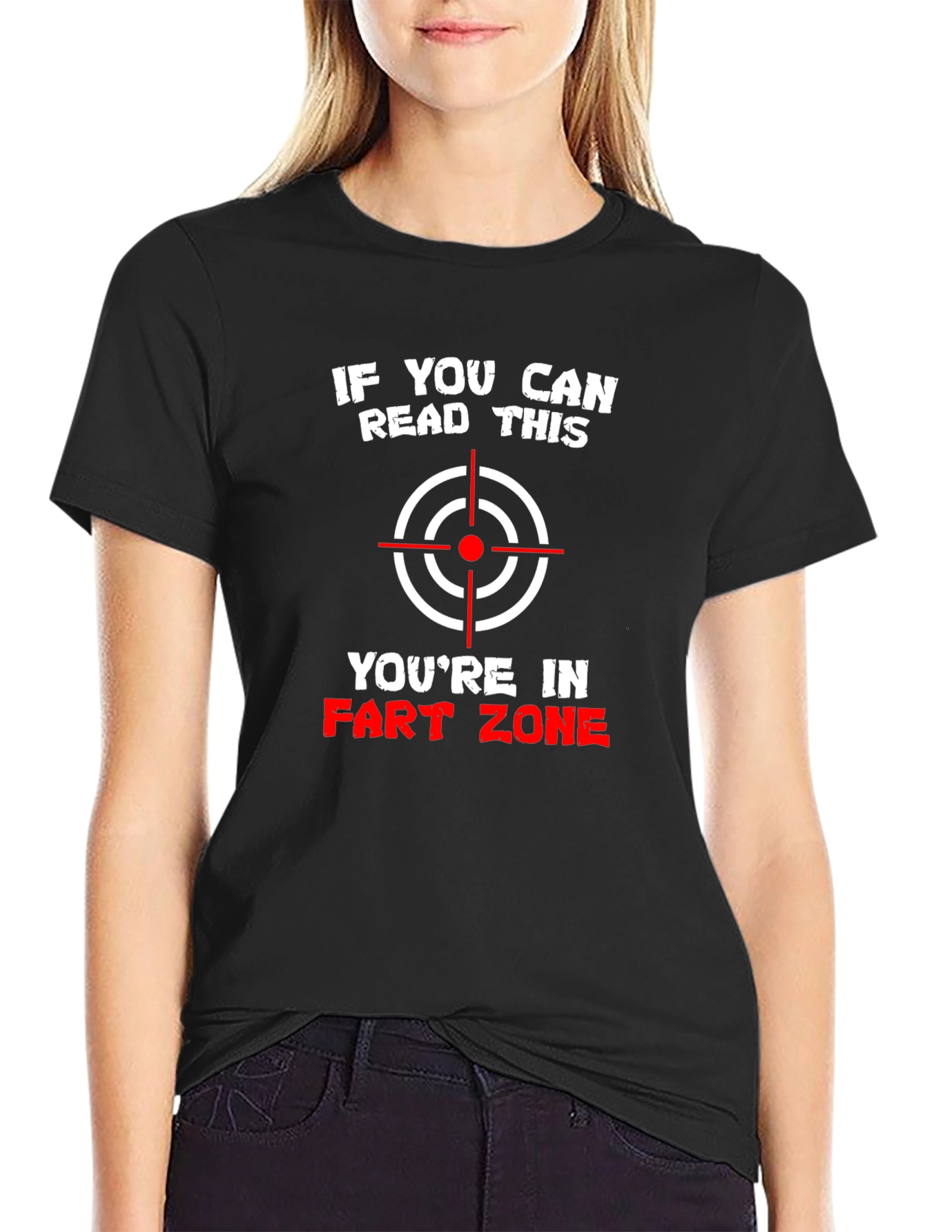 Fart Zone Graphic Tee - Funny Novelty Shirt