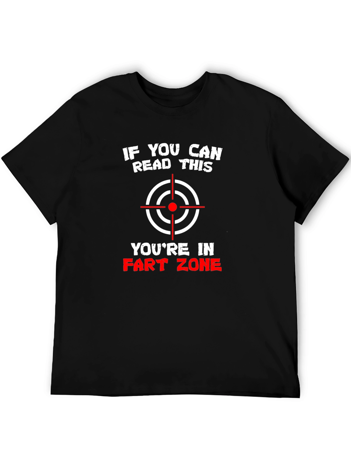 Fart Zone Graphic Tee - Funny Novelty Shirt