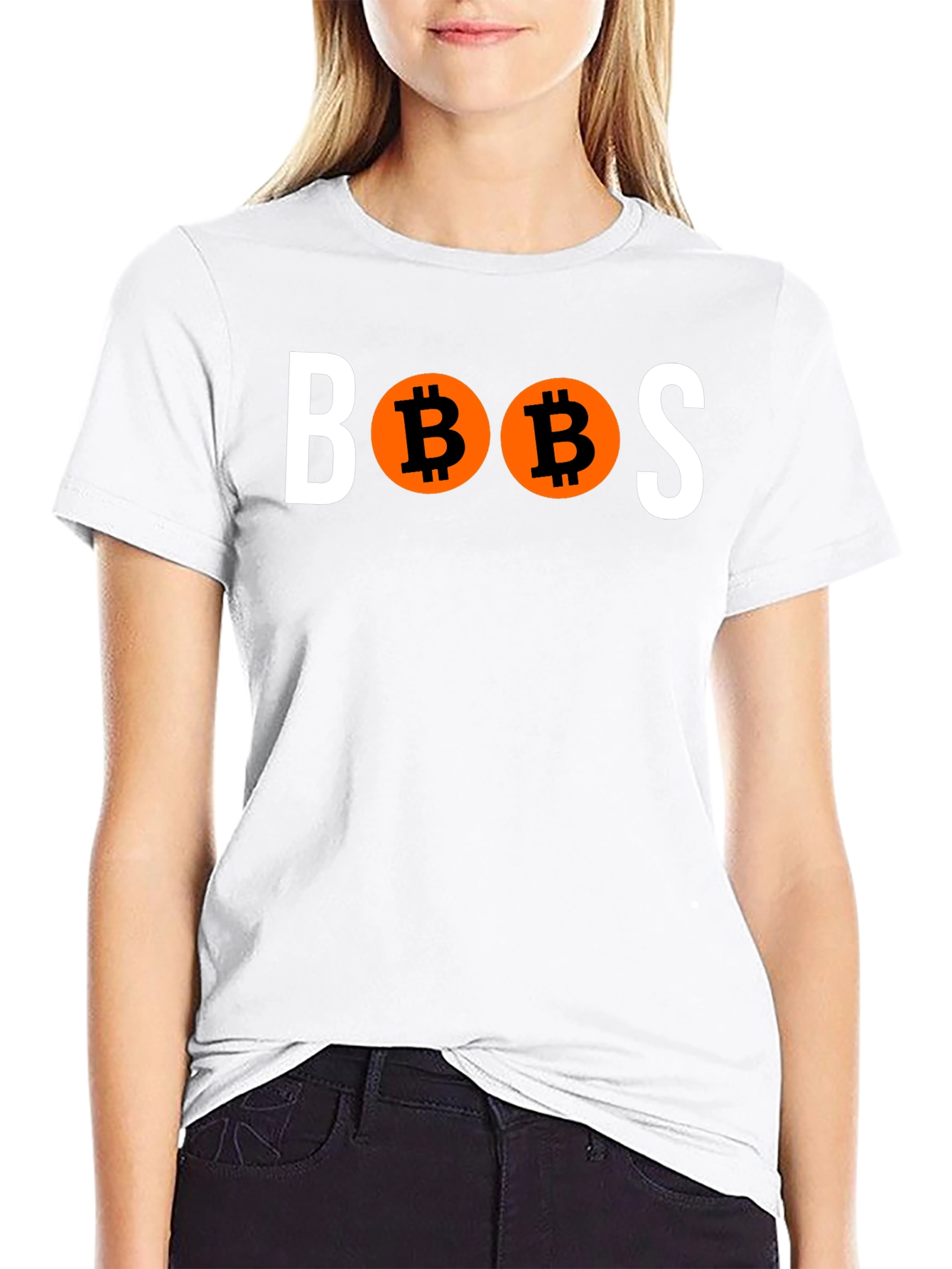 Bitcoin BOOBS Graphic T-Shirt