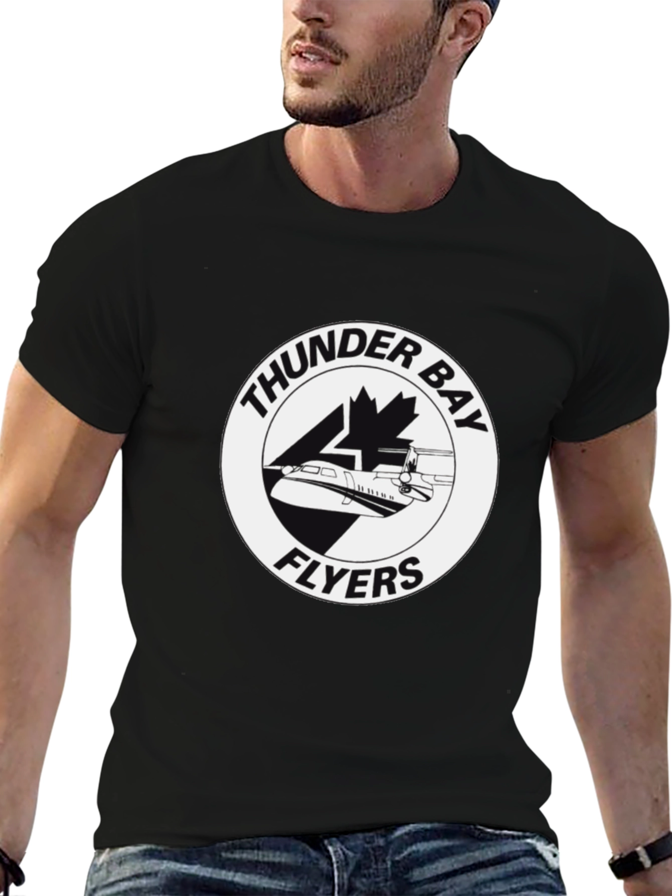 Thunder Bay Flyers Black T-Shirt