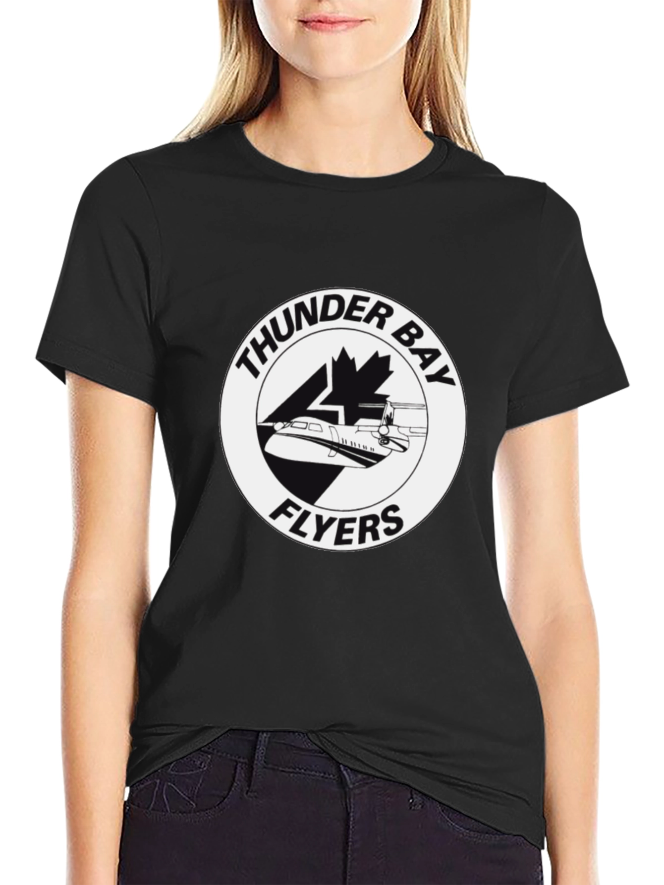 Thunder Bay Flyers Black T-Shirt