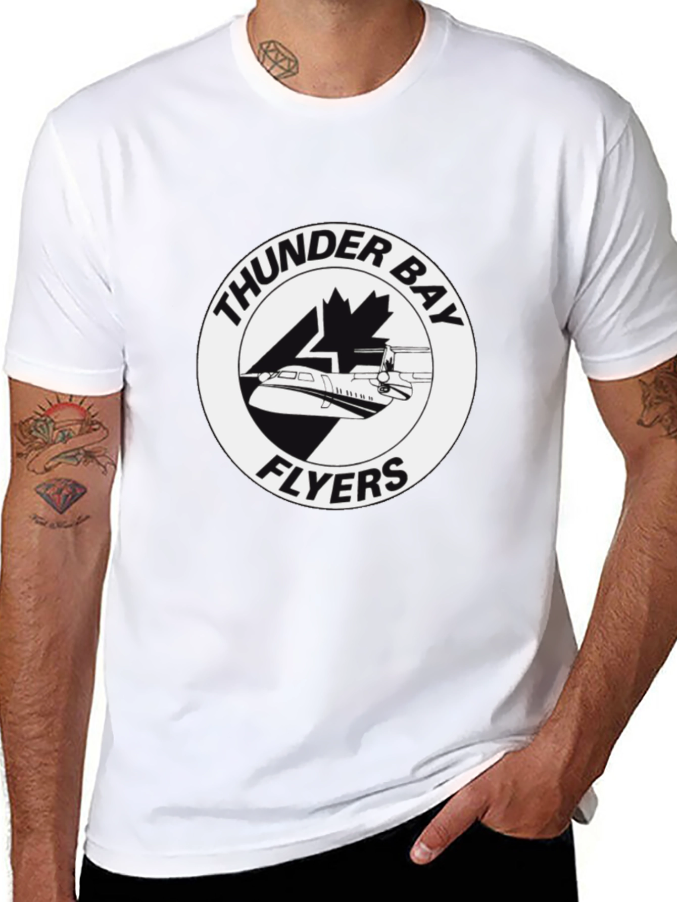 Thunder Bay Flyers Black T-Shirt