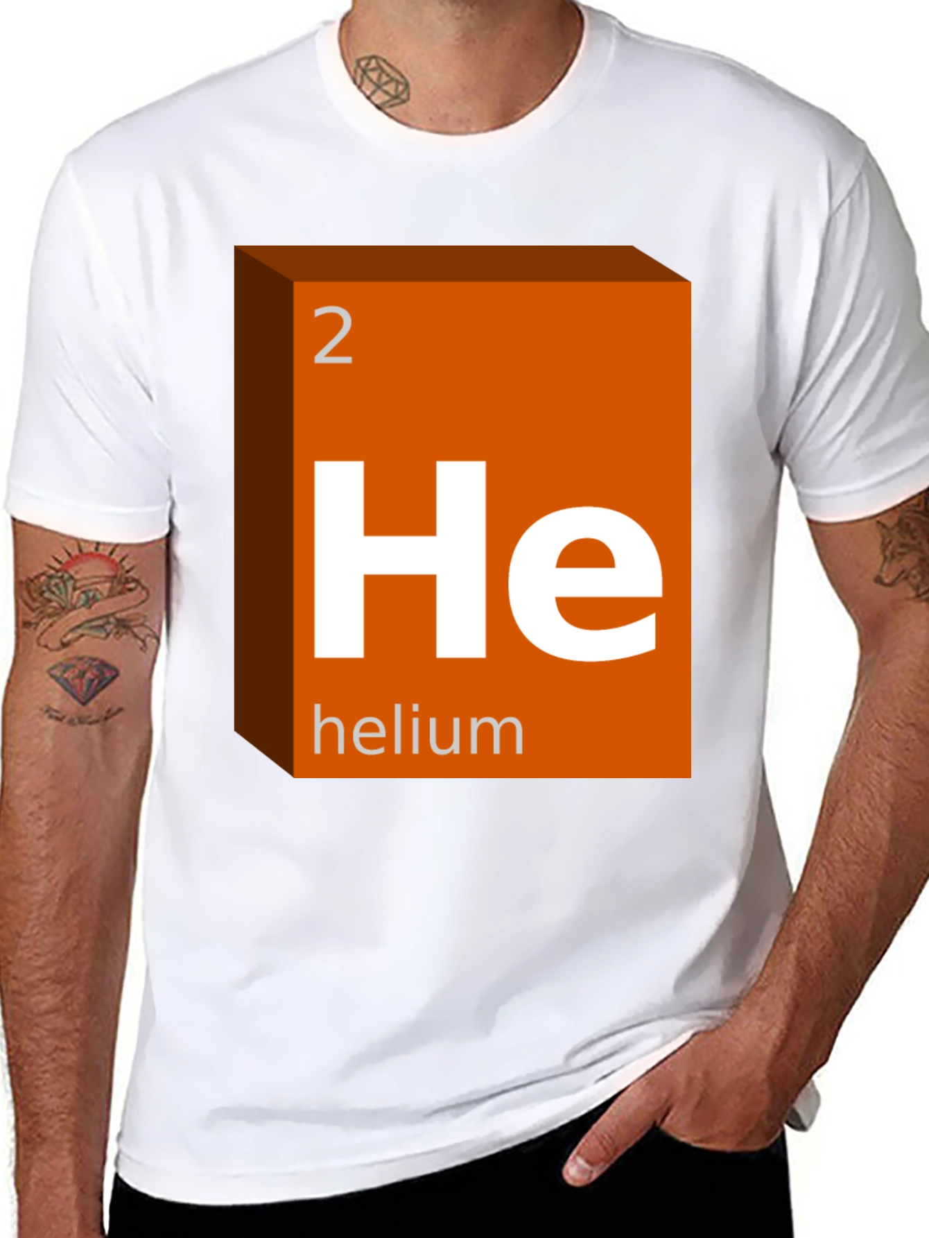 Helium Element Graphic T-Shirt - Science Tee