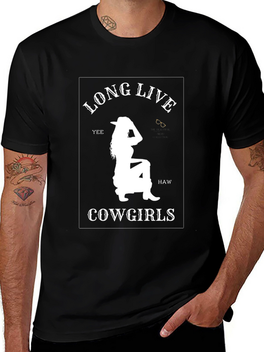 Long Live Cowgirls Tee - Yee Haw Western Style