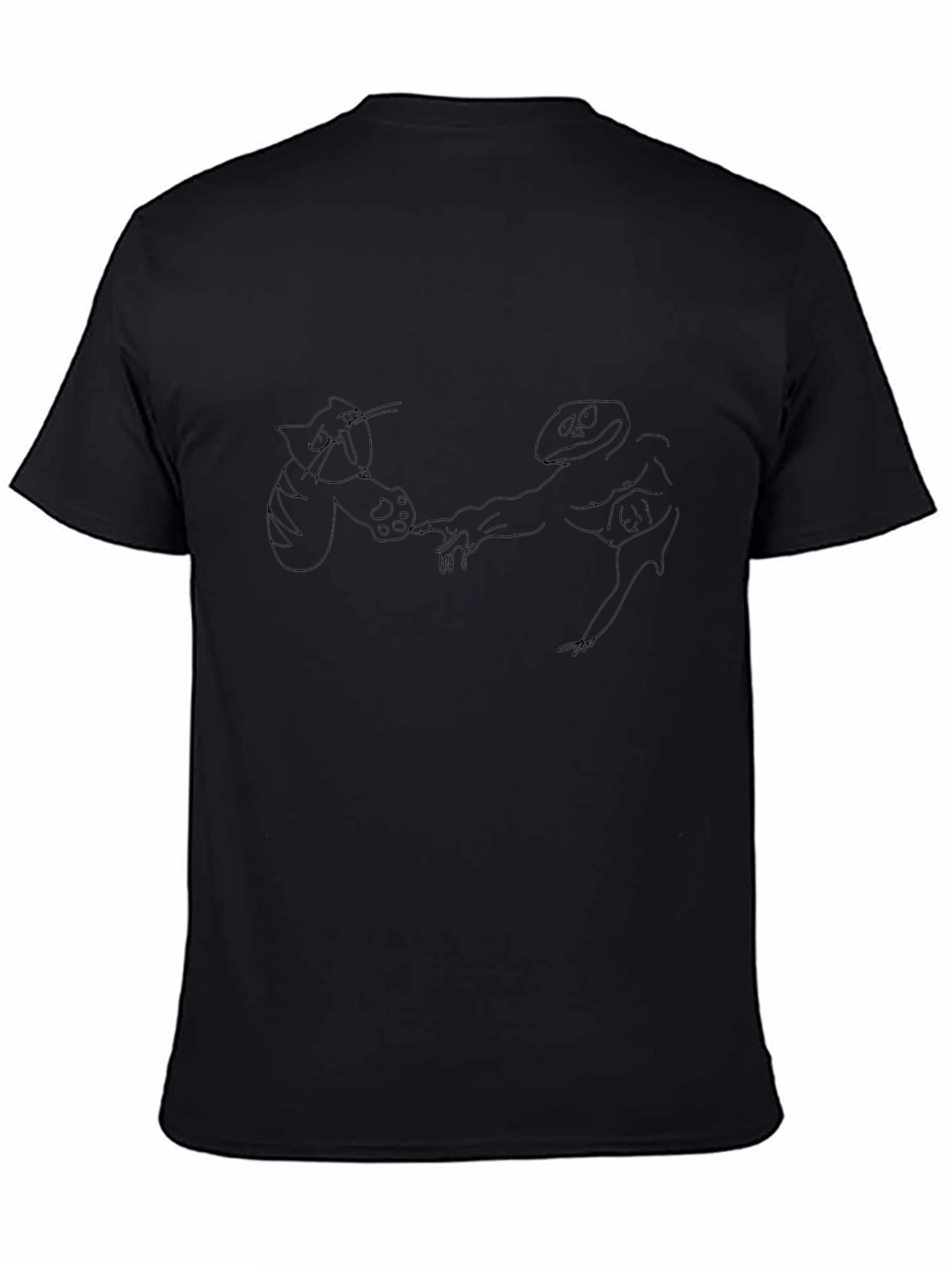 Creation Cat and Lizard T-Shirt