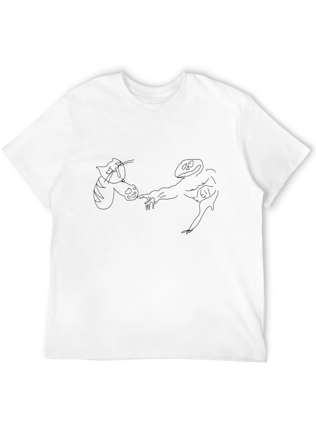 Creation Cat and Lizard T-Shirt
