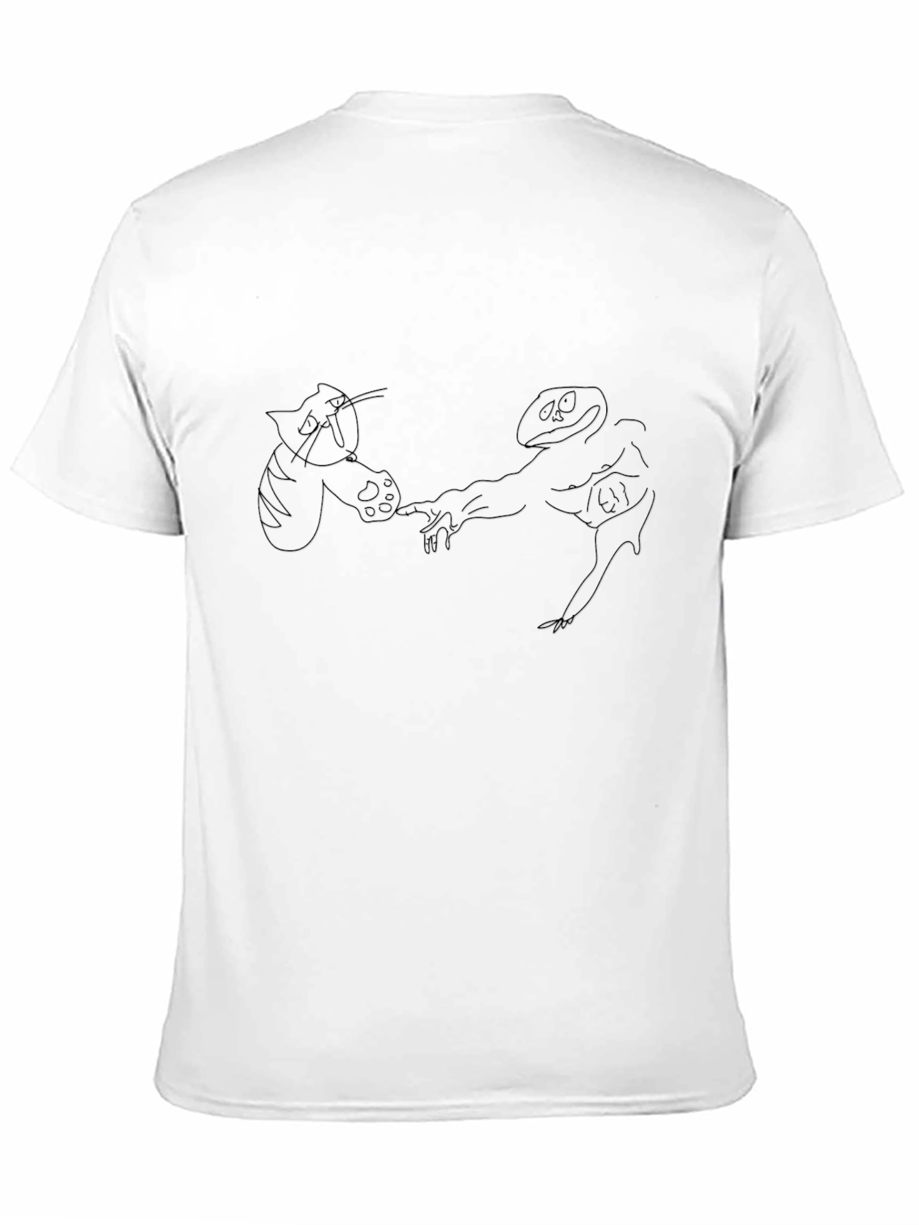 Creation Cat and Lizard T-Shirt