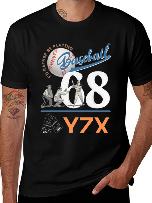 Baseball Graphic Tee - YZX