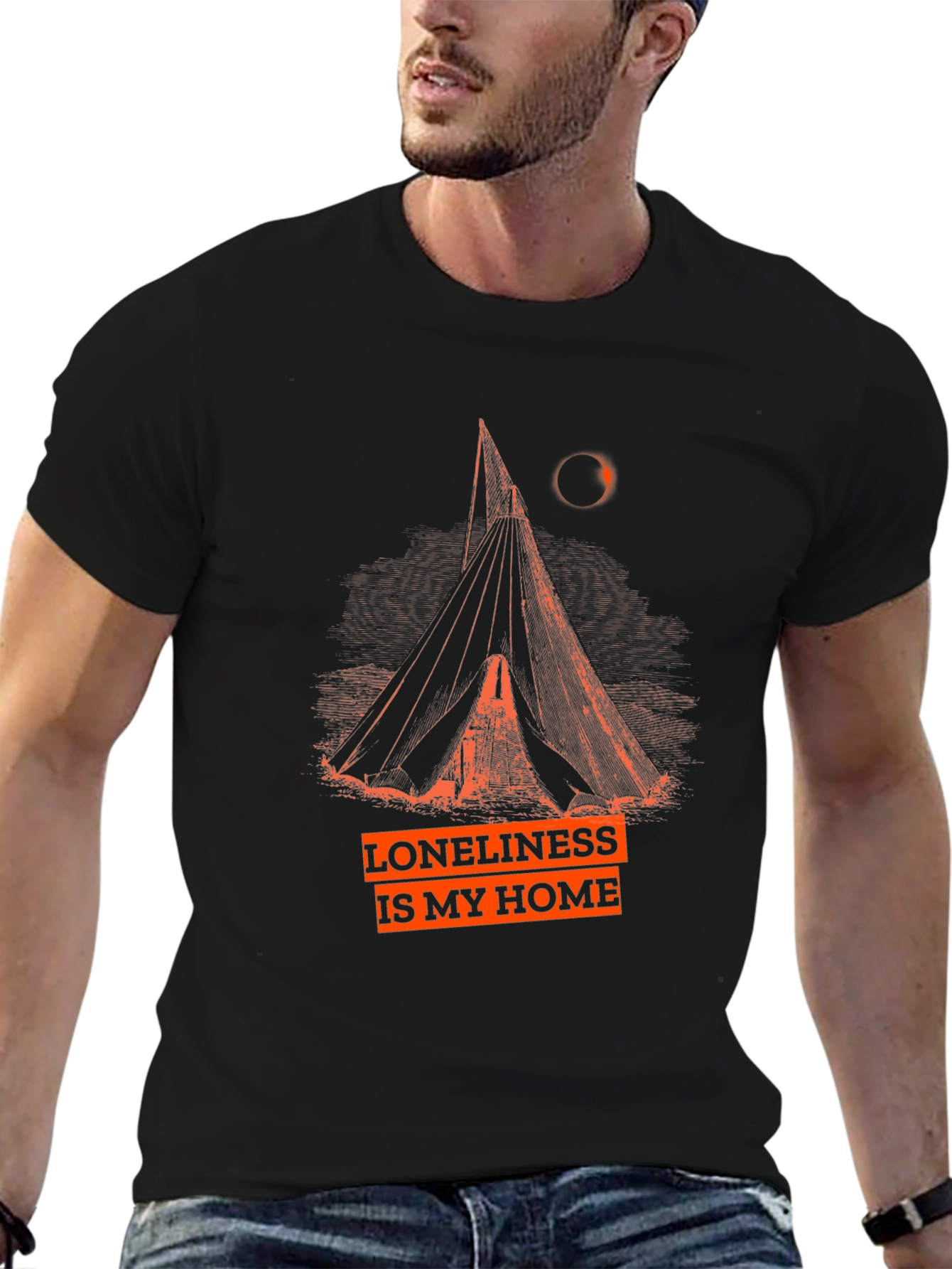 Loneliness is My Home Graphic Tee