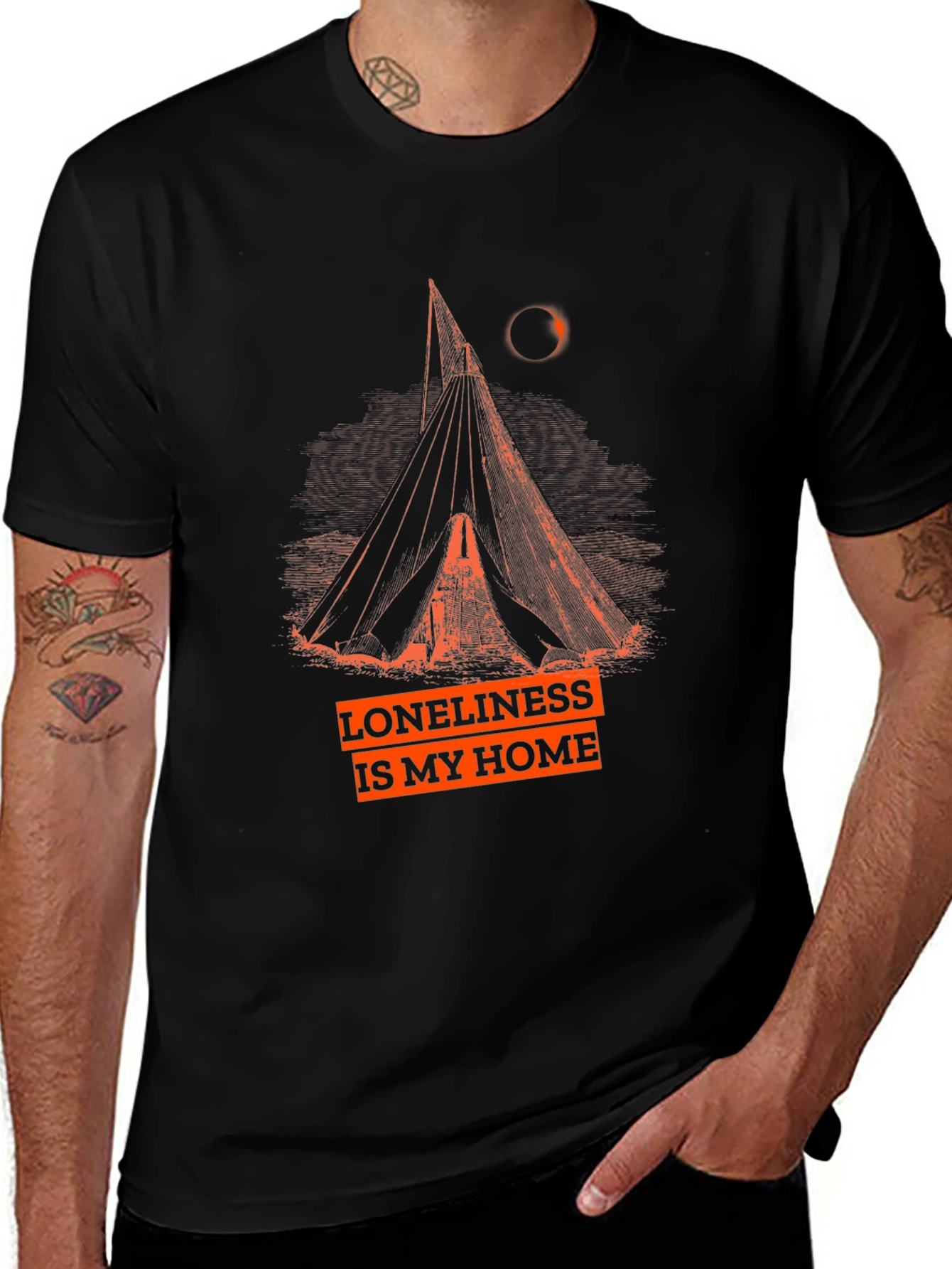 Loneliness is My Home Graphic Tee