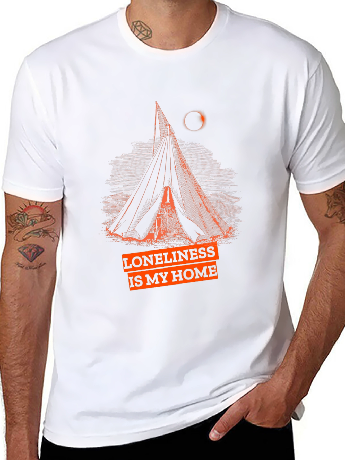 Loneliness is My Home Graphic Tee