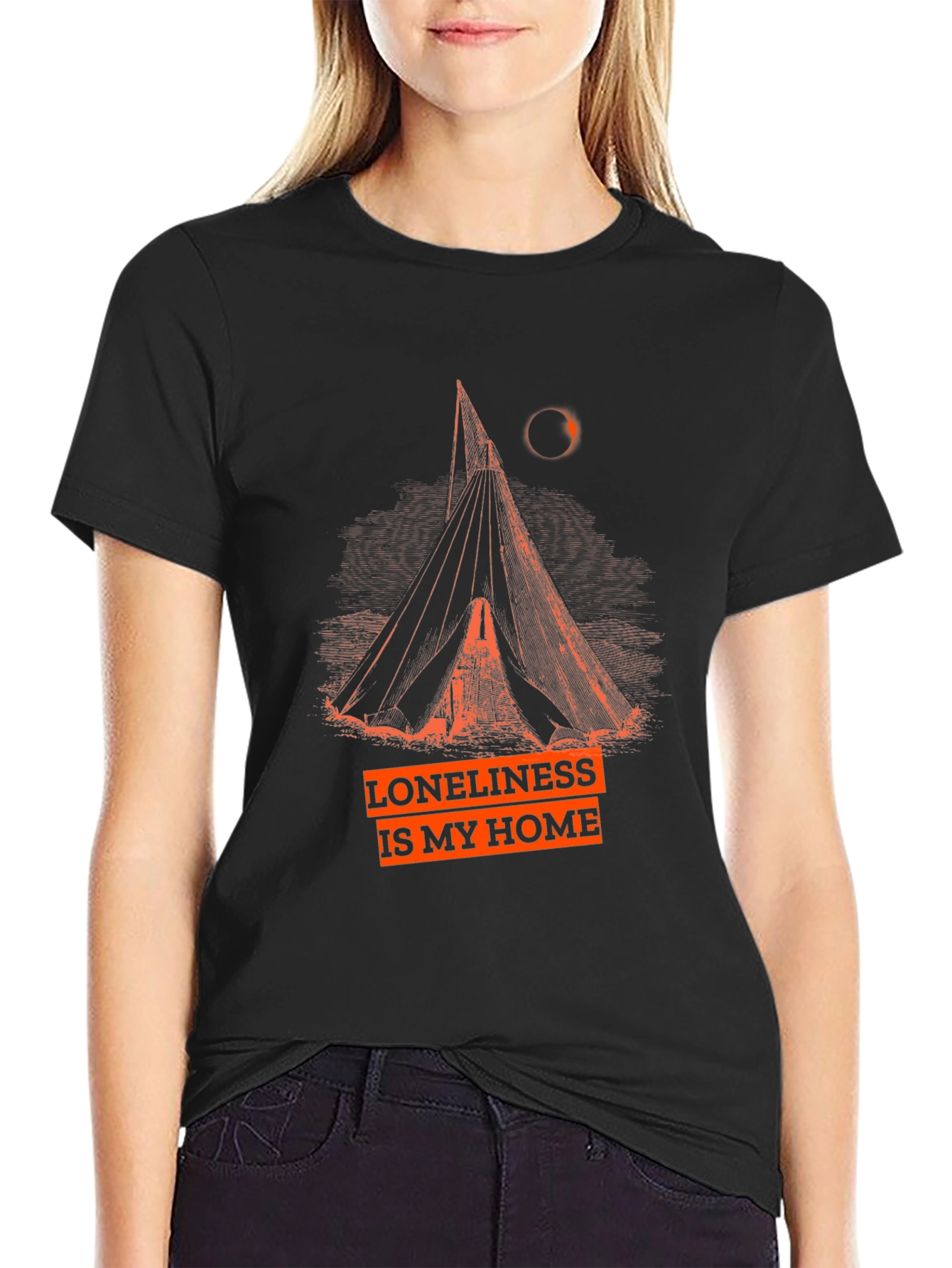 Loneliness is My Home Graphic Tee
