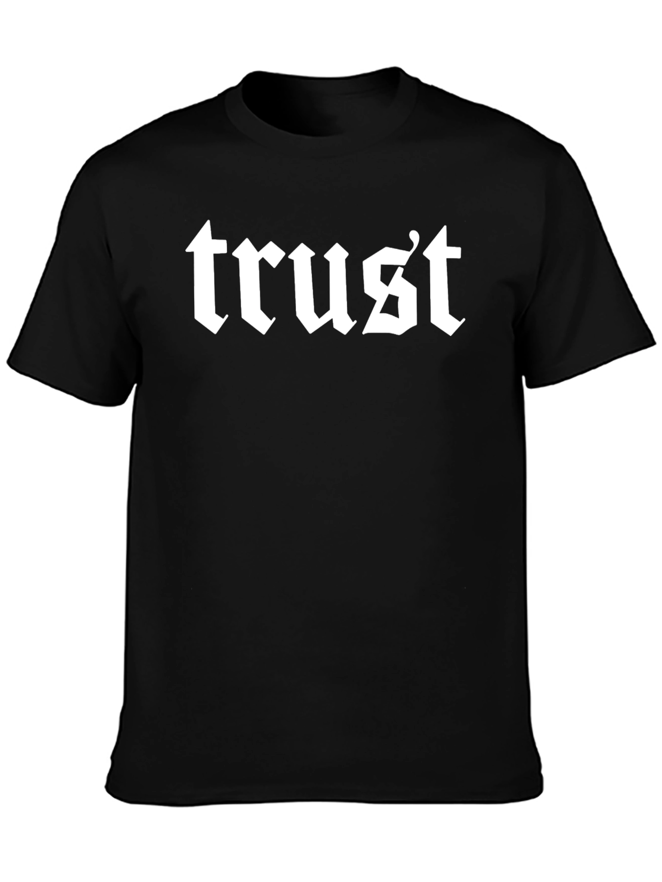 Trust Graphic Tee - Classic Black T-Shirt