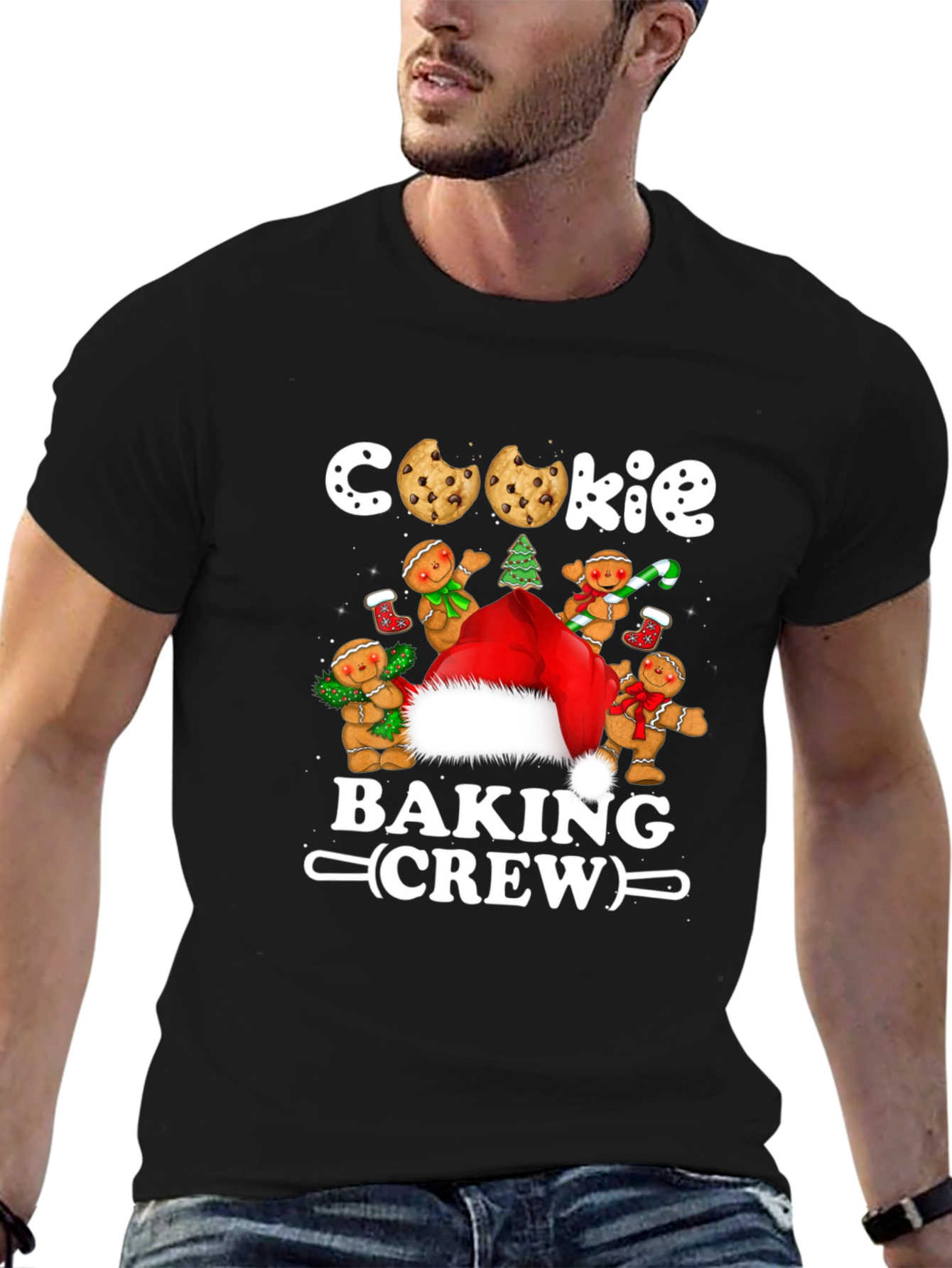 Cookie Baking Crew Christmas T-Shirt