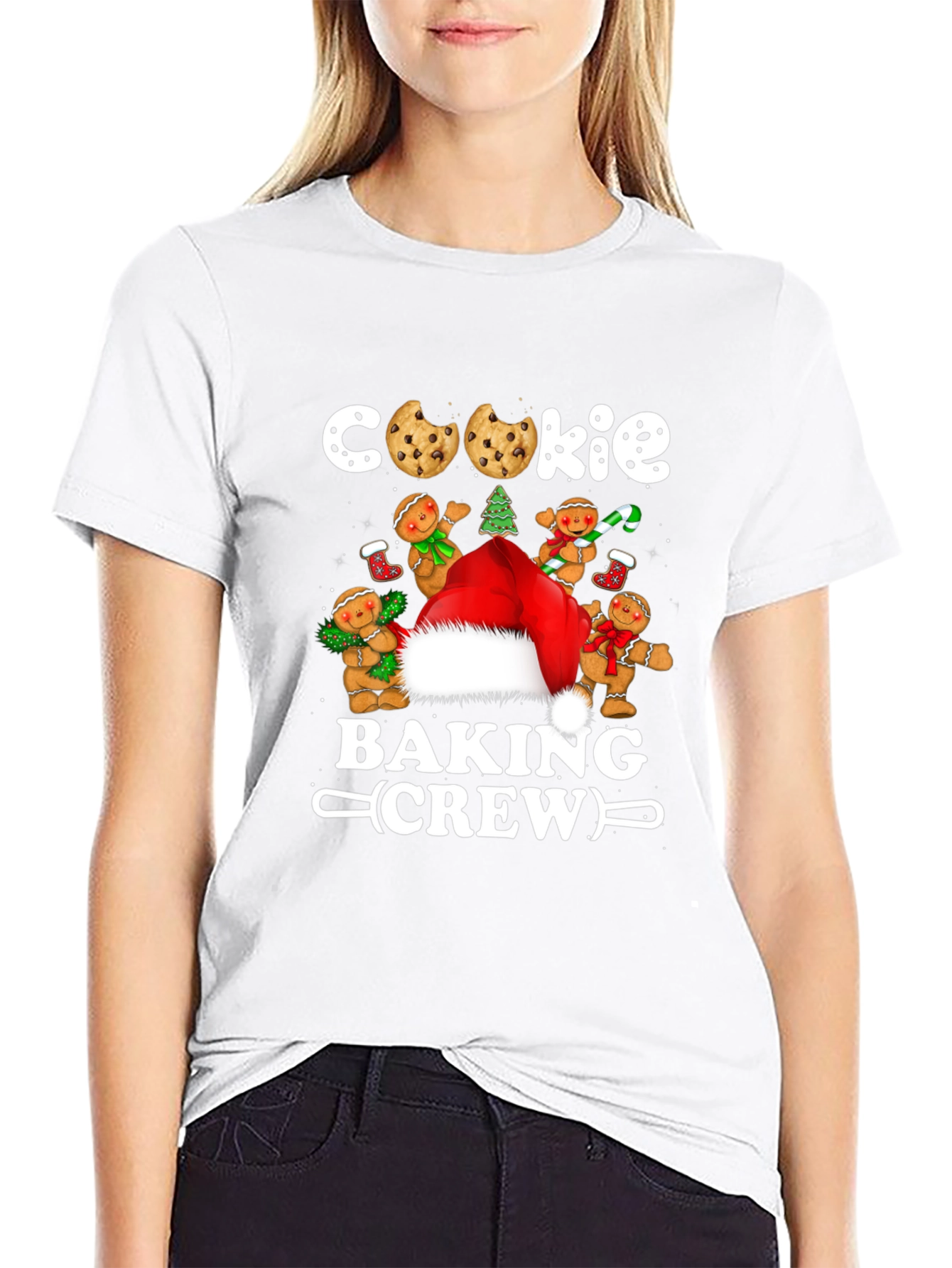 Cookie Baking Crew Christmas T-Shirt