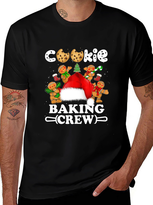 Cookie Baking Crew Christmas T-Shirt