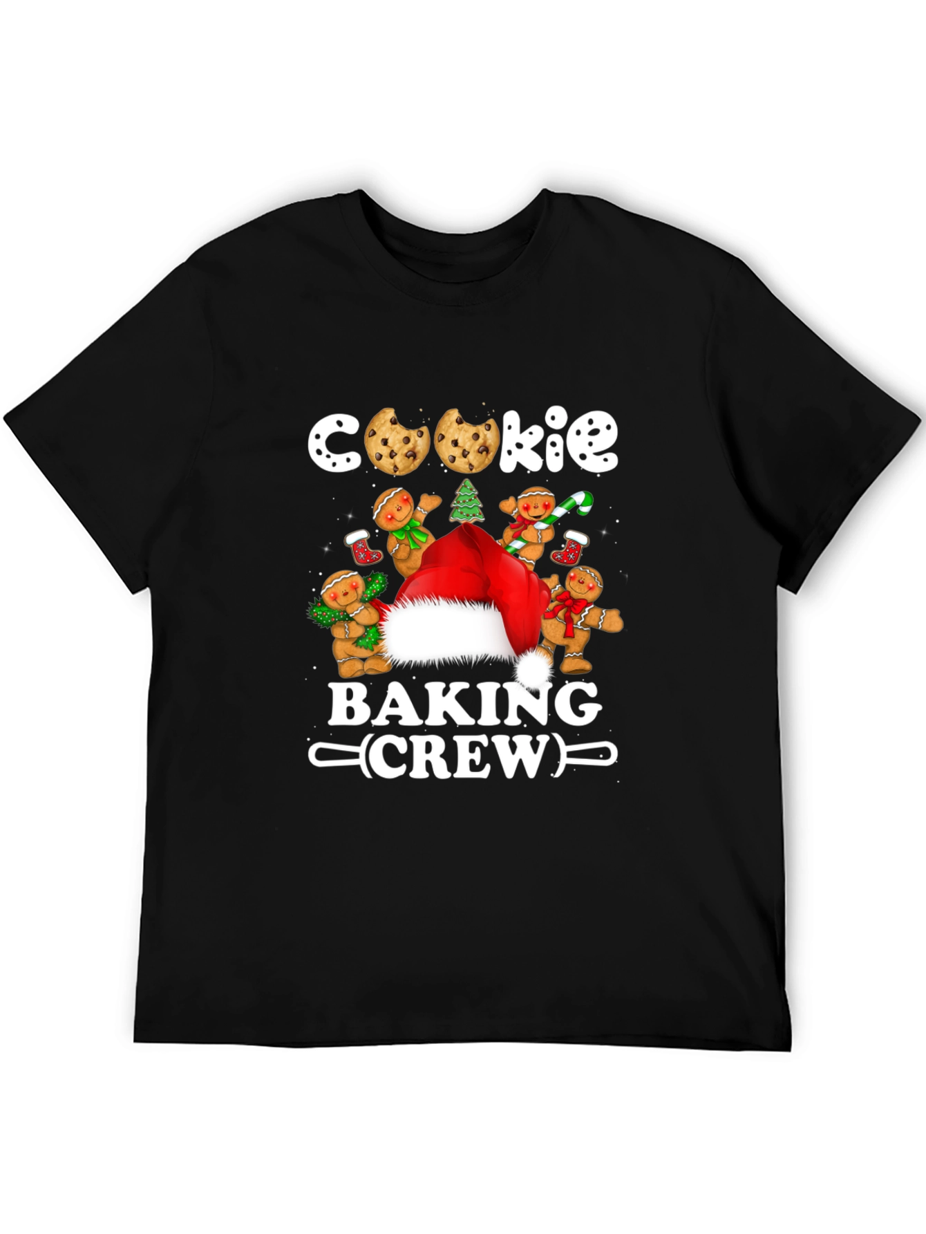 Cookie Baking Crew Christmas T-Shirt