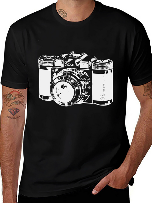 Vintage Camera T-Shirt - Classic Style