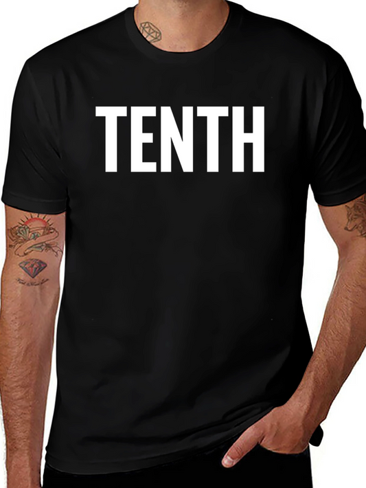 Tenth T-Shirt - Classic Black Tee