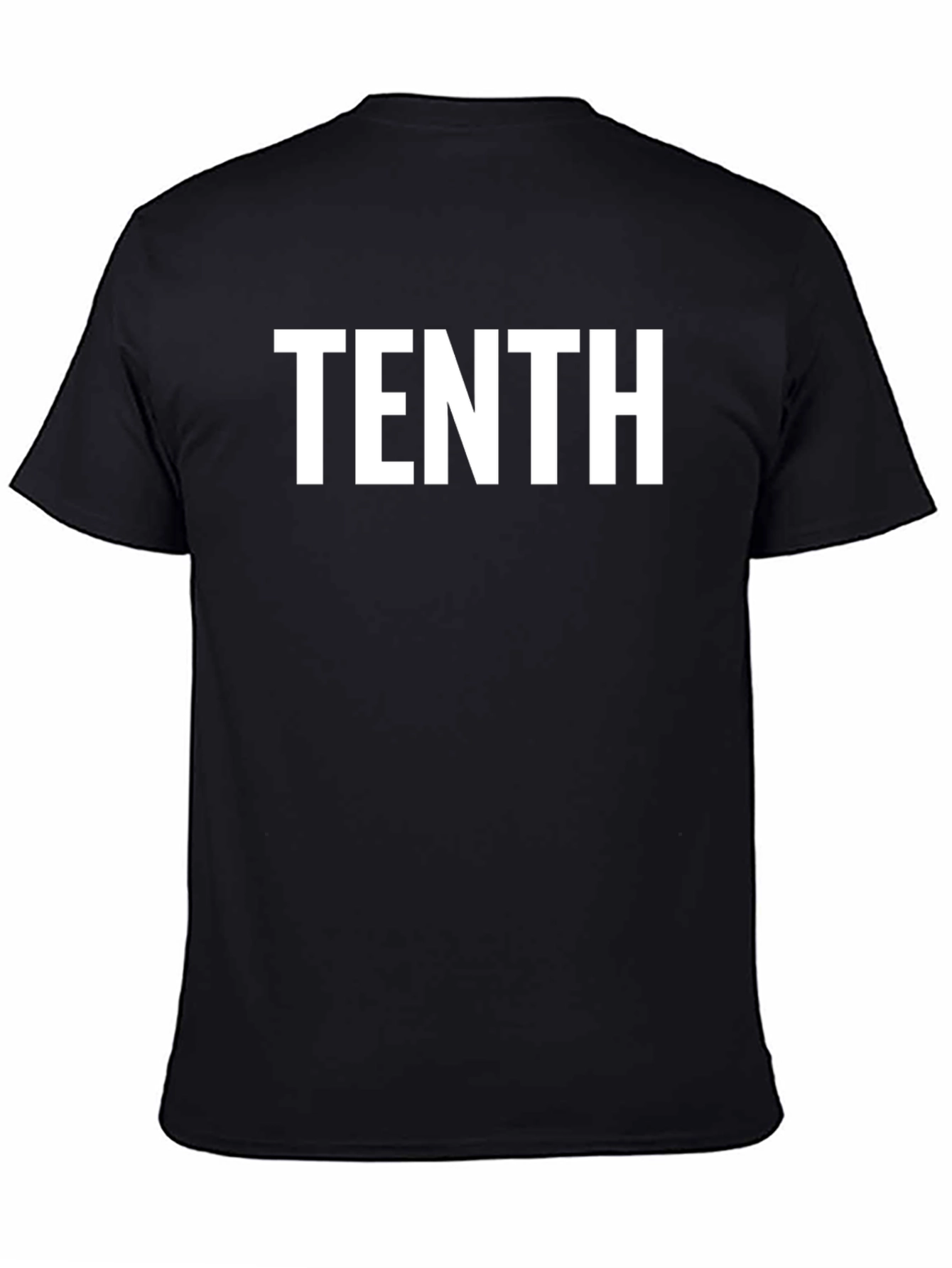 Tenth T-Shirt - Classic Black Tee