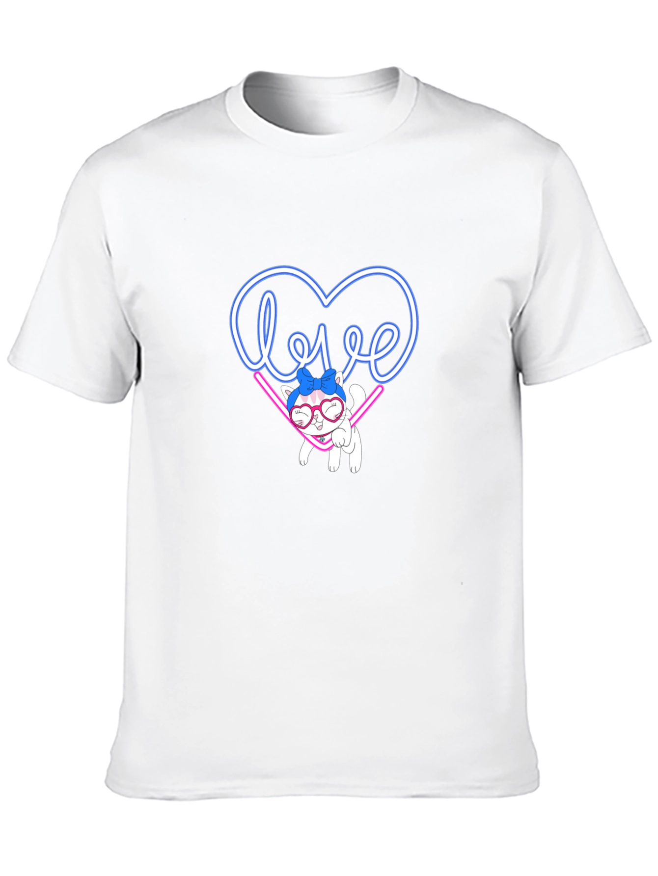 Love Cat Graphic Tee - Cute & Stylish