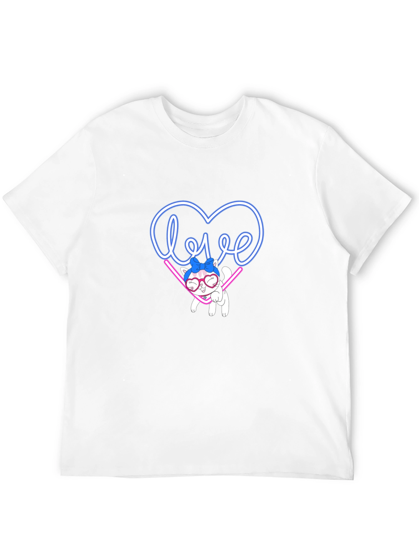 Love Cat Graphic Tee - Cute & Stylish