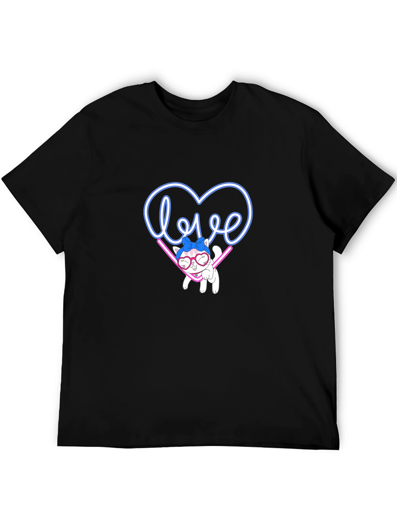 Love Cat Graphic Tee - Cute & Stylish