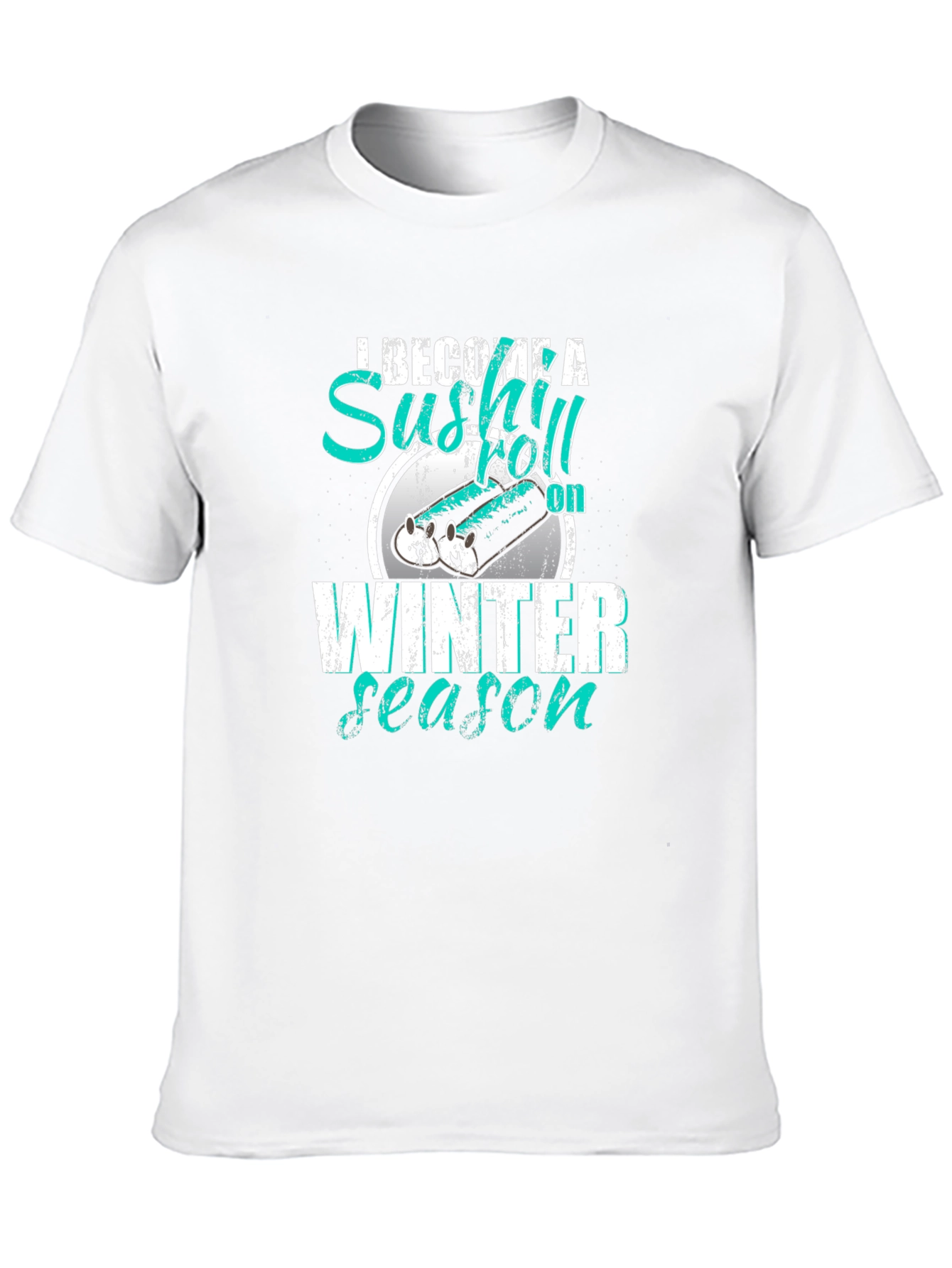Sushi Roll Winter Season T-Shirt