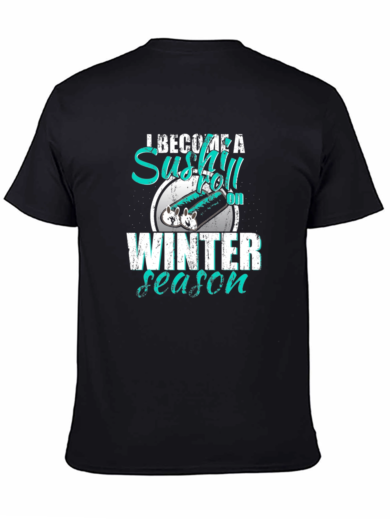 Sushi Roll Winter Season T-Shirt