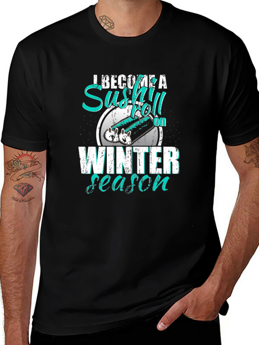 Sushi Roll Winter Season T-Shirt