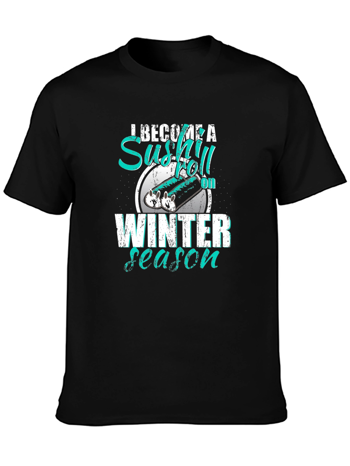 Sushi Roll Winter Season T-Shirt