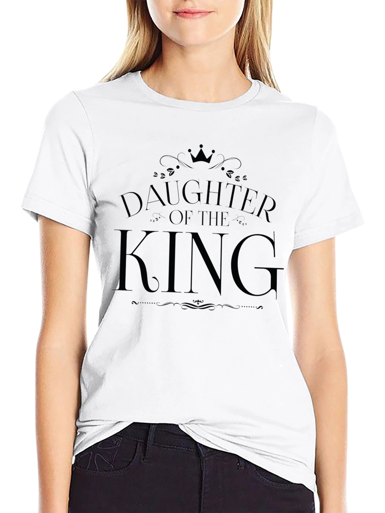 Daughter of the King Black T-Shirt