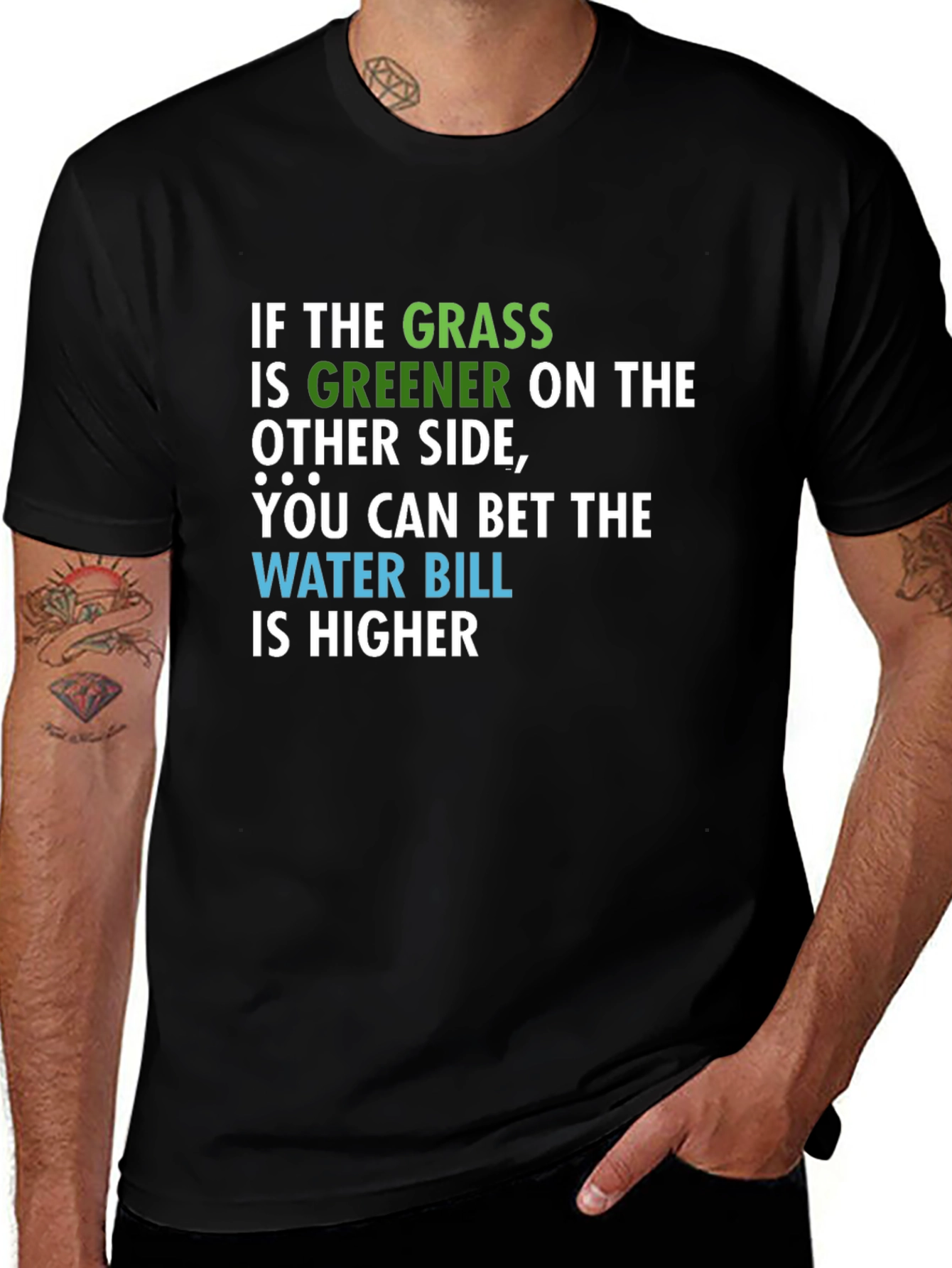 Funny Grass Greener T-Shirt