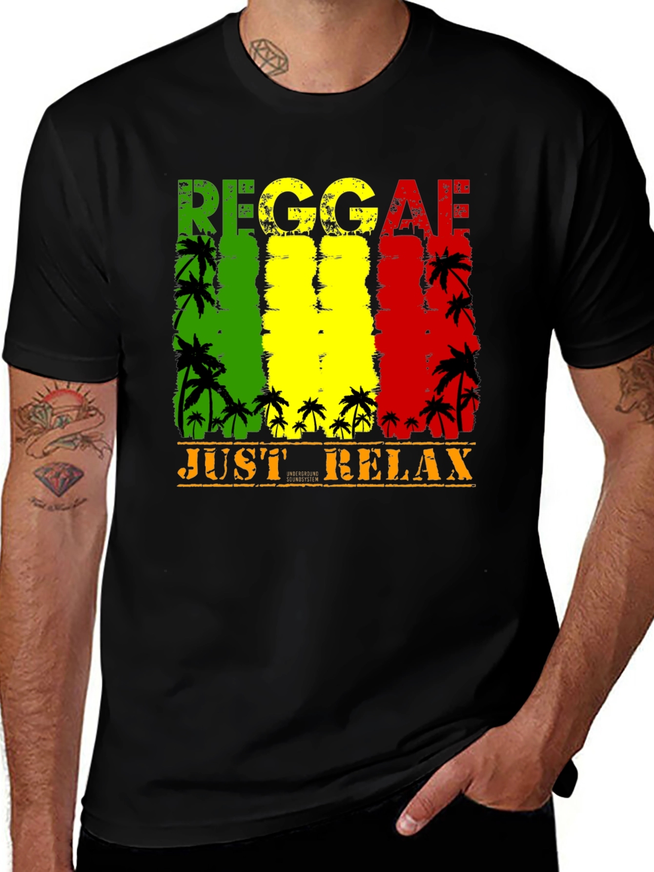 Reggae Just Relax T-Shirt - Rasta Vibes