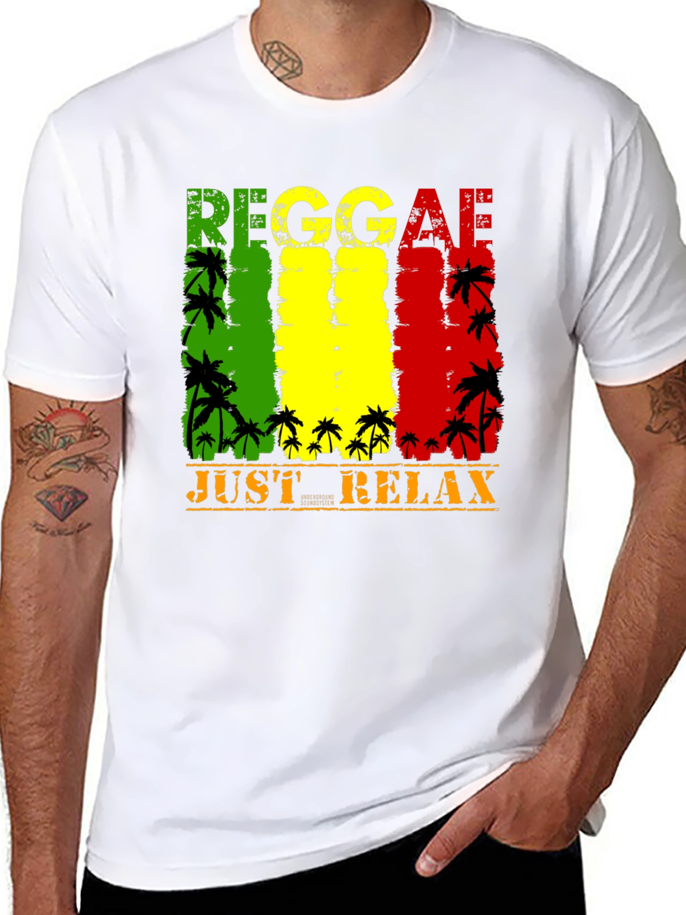 Reggae Just Relax T-Shirt - Rasta Vibes