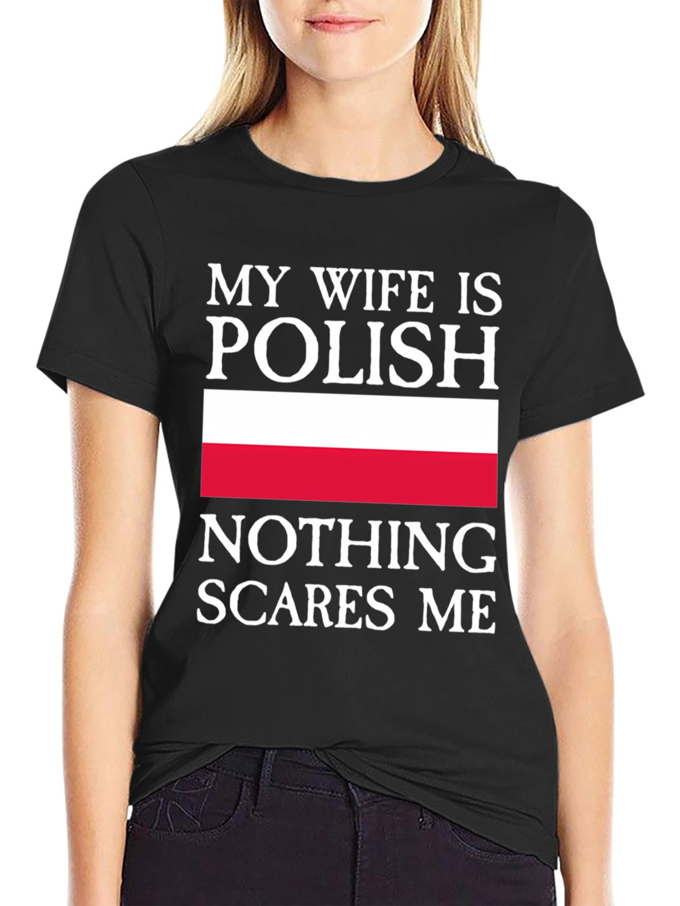 My Wife is Polish - Funny Mens T-Shirt
